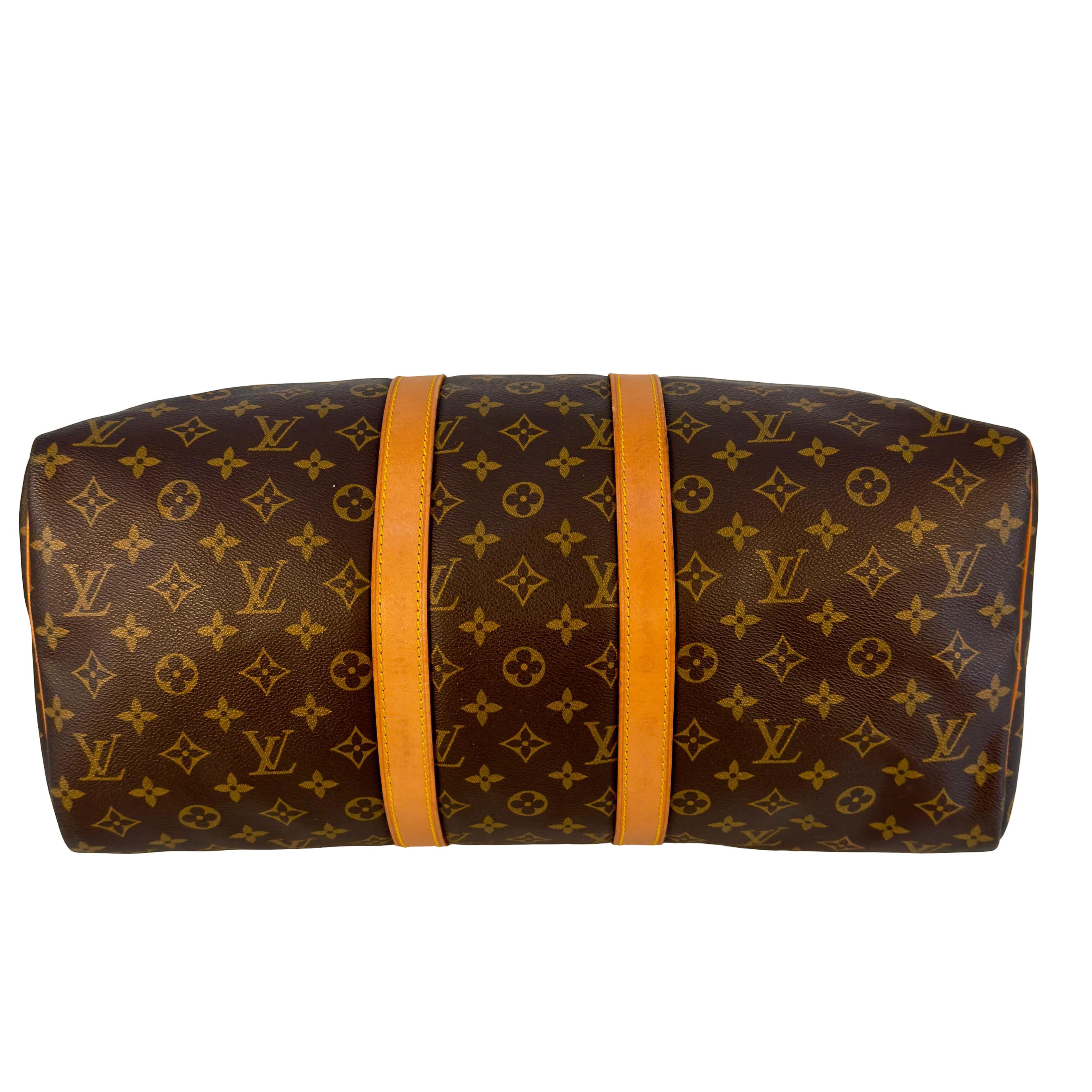Louis Vuitton Keepall 45 Braun Monogram Canvas