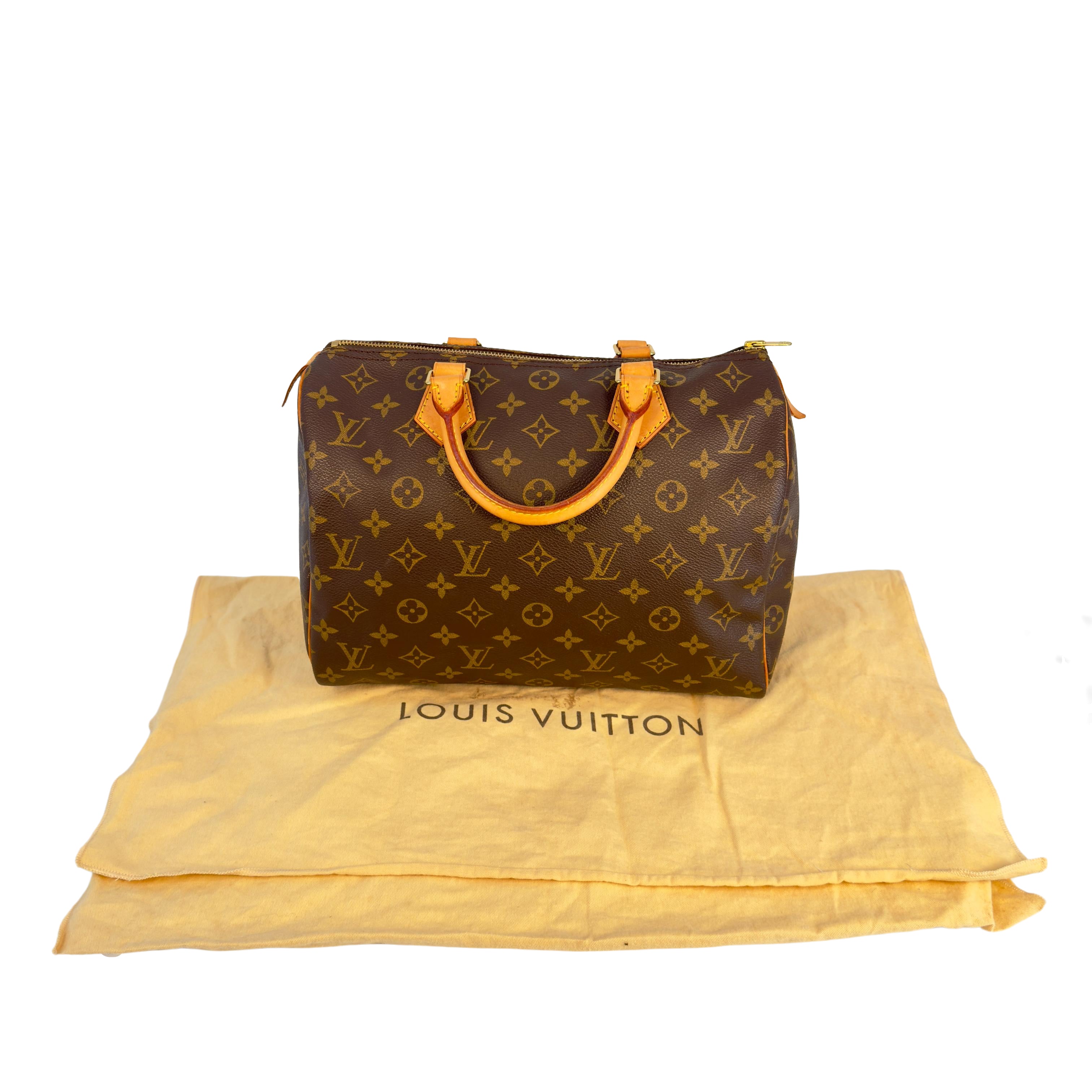Louis Vuitton Speedy 30 Braun Monogram Canvas