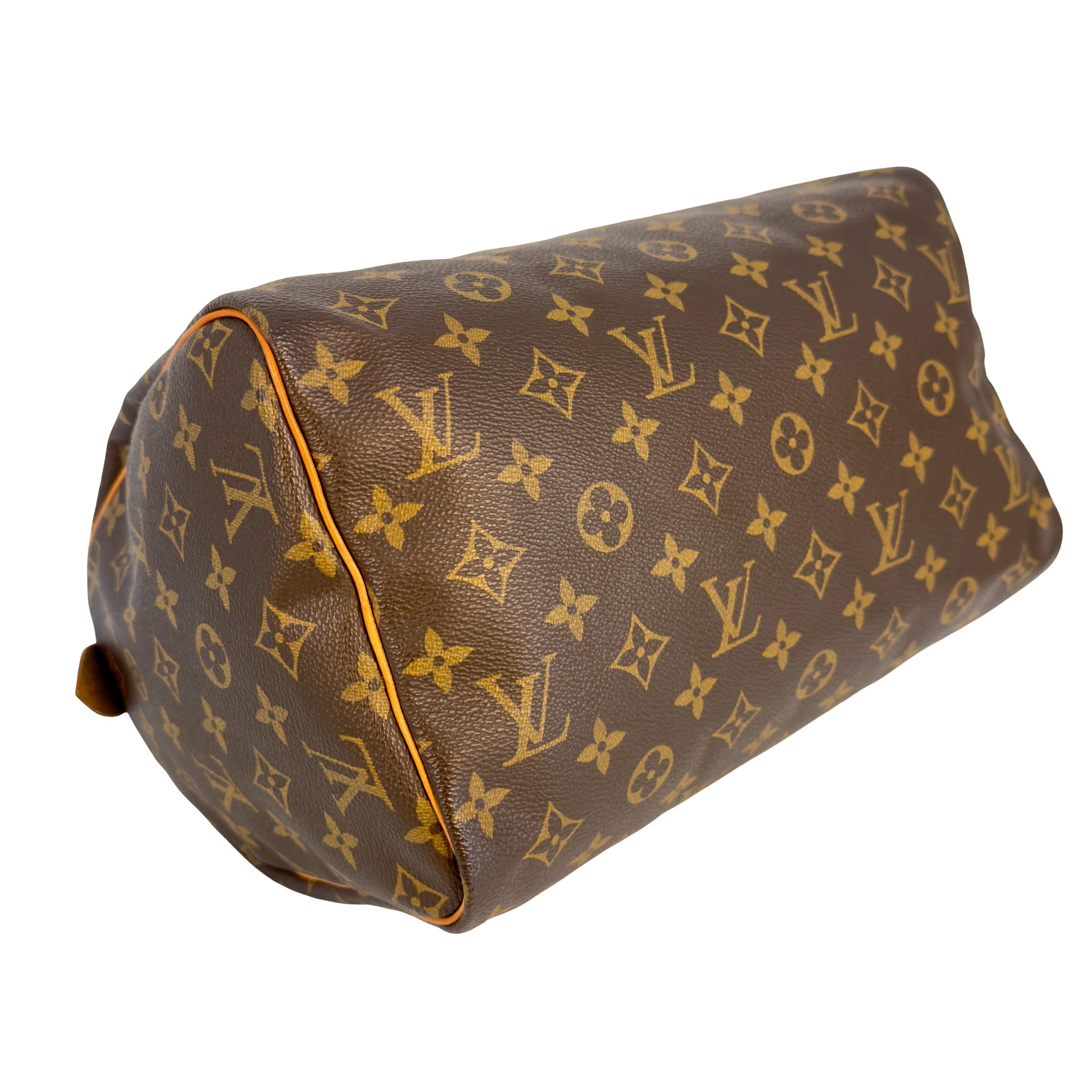 Louis Vuitton Speedy 30 Braun Monogram Canvas