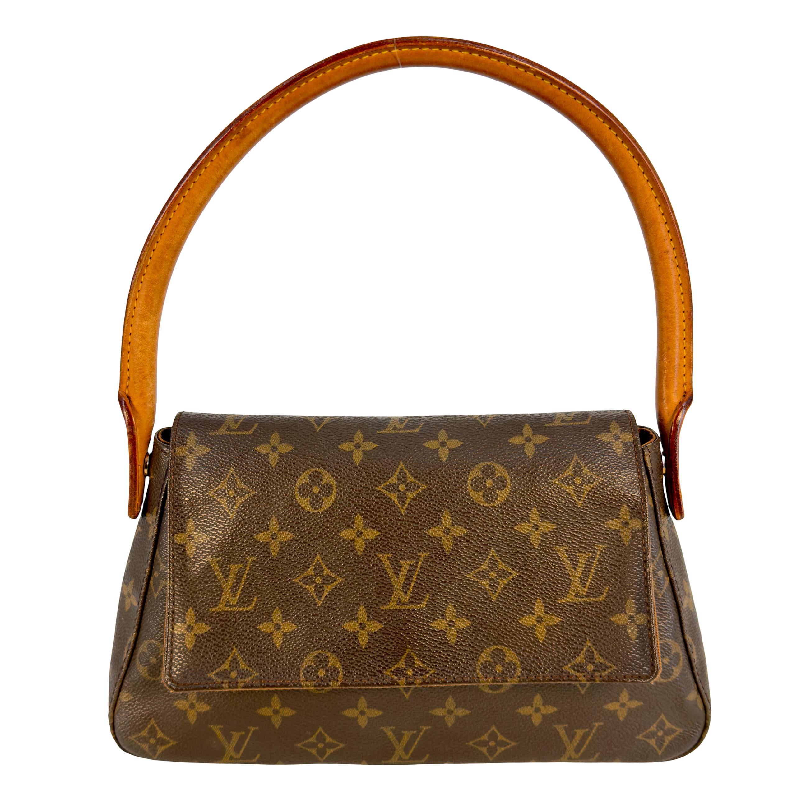 Louis Vuitton Looping PM Braun Monogram Canvas