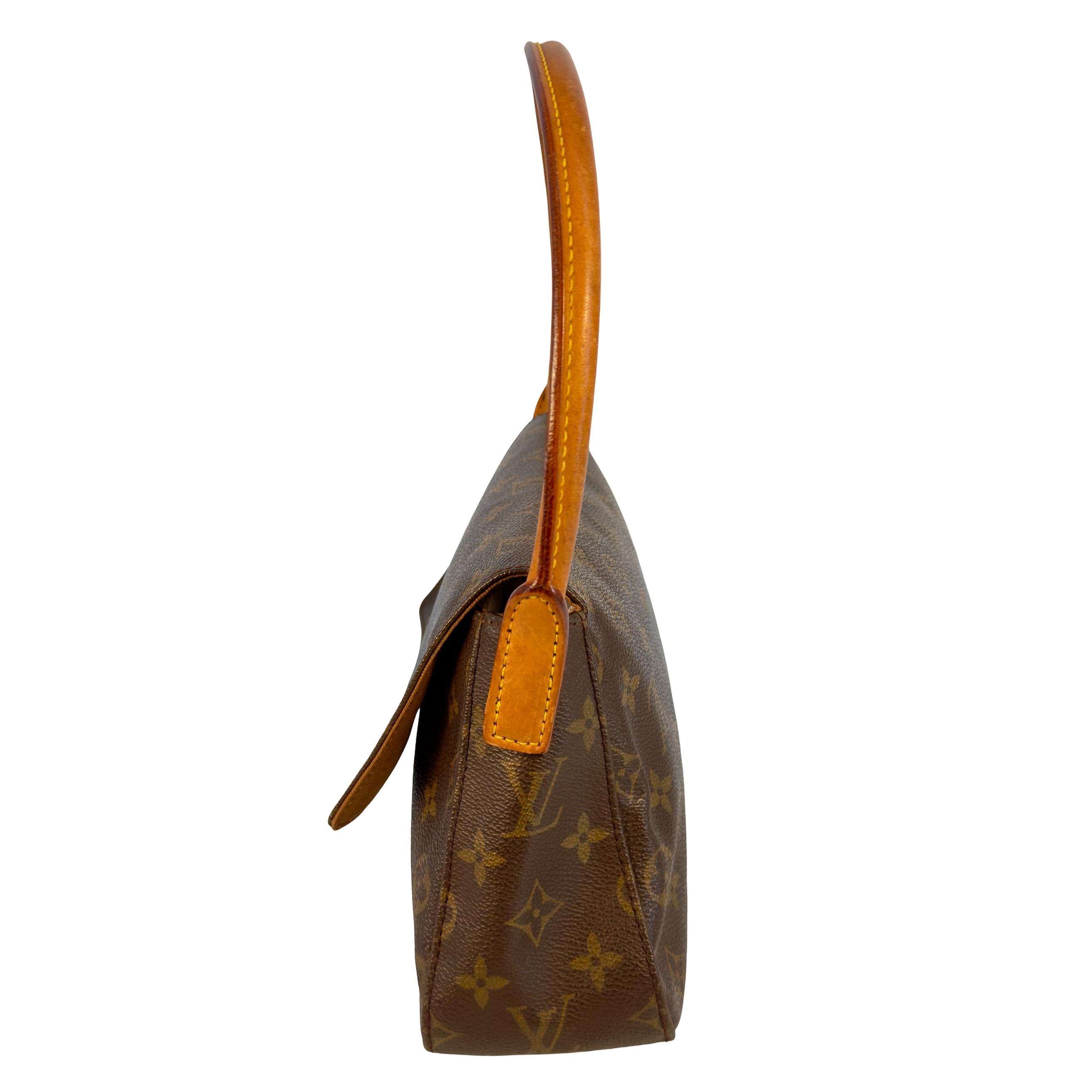 Louis Vuitton Looping PM Braun Monogram Canvas