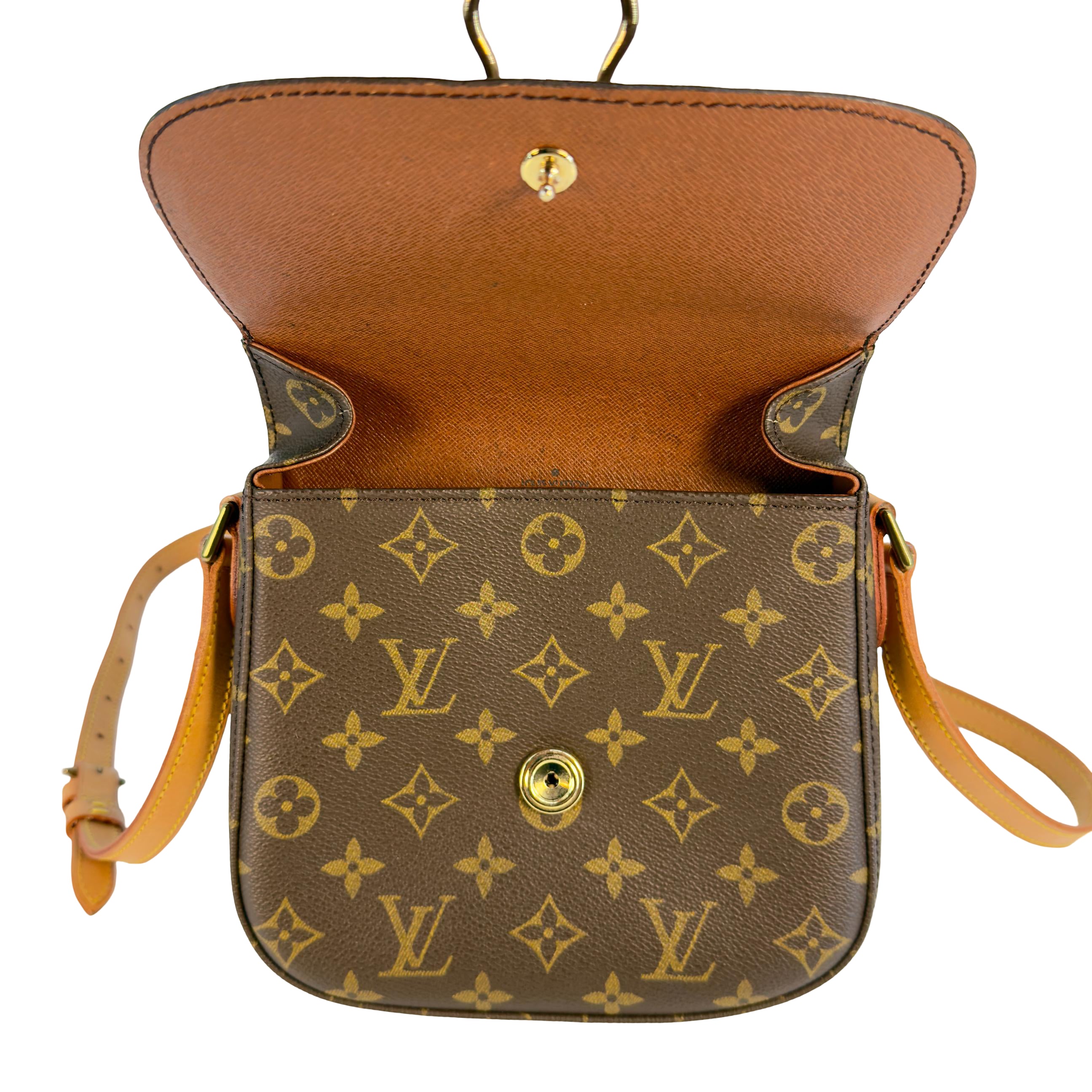 Louis Vuitton Saint Cloud MM Braun Monogram Canvas
