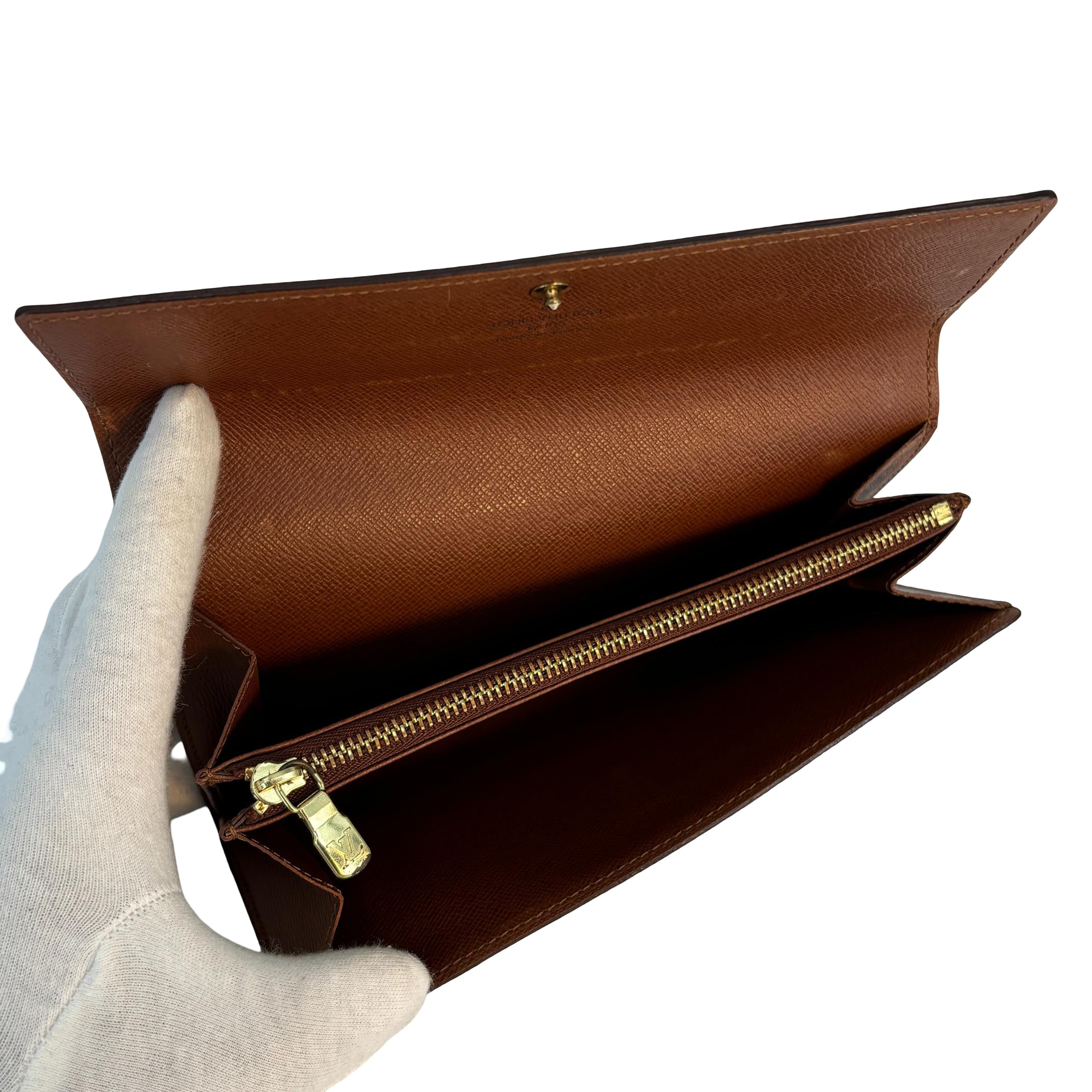 Louis Vuitton Sarah Wallet Monogram Canvas