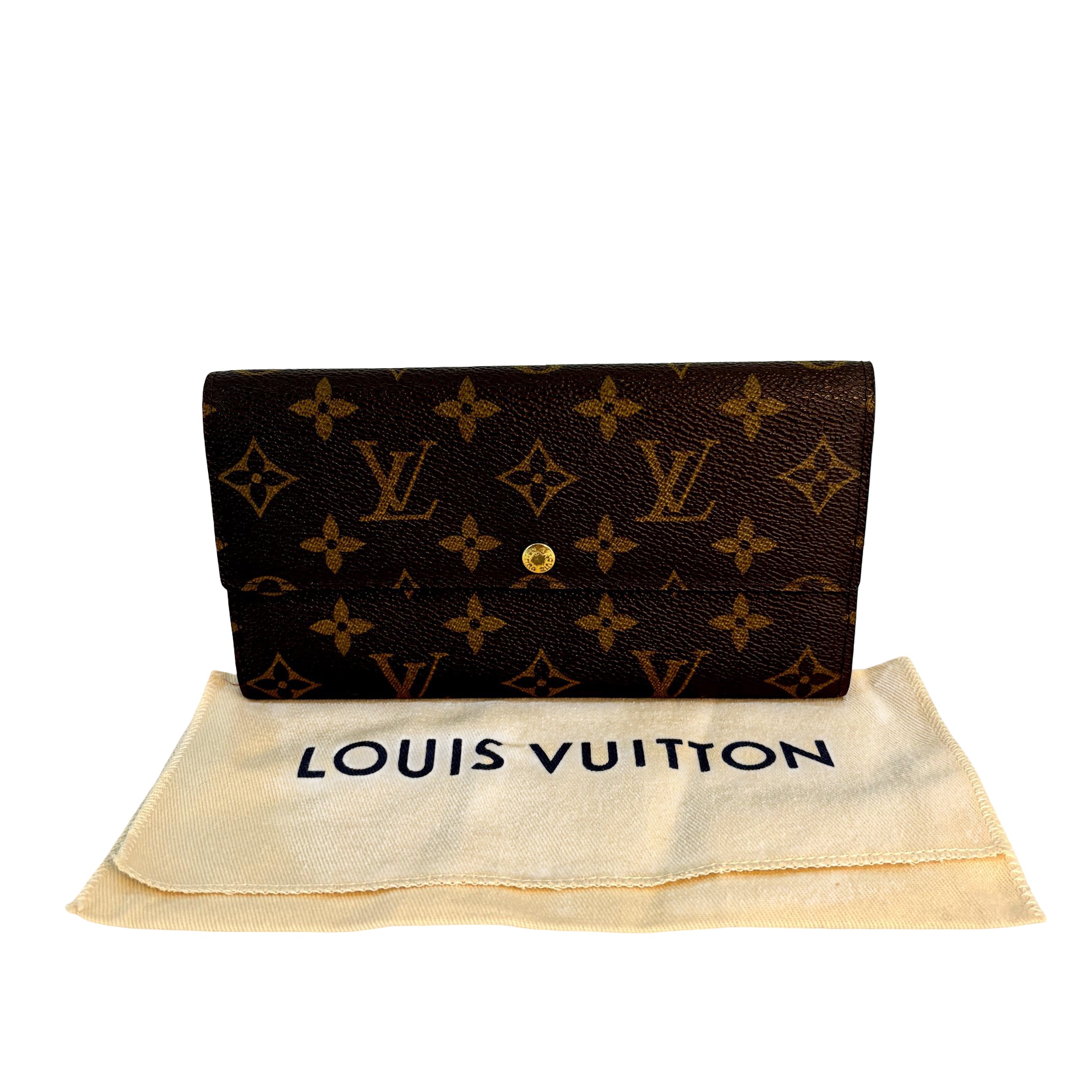 Louis Vuitton Sarah Wallet Monogram Canvas