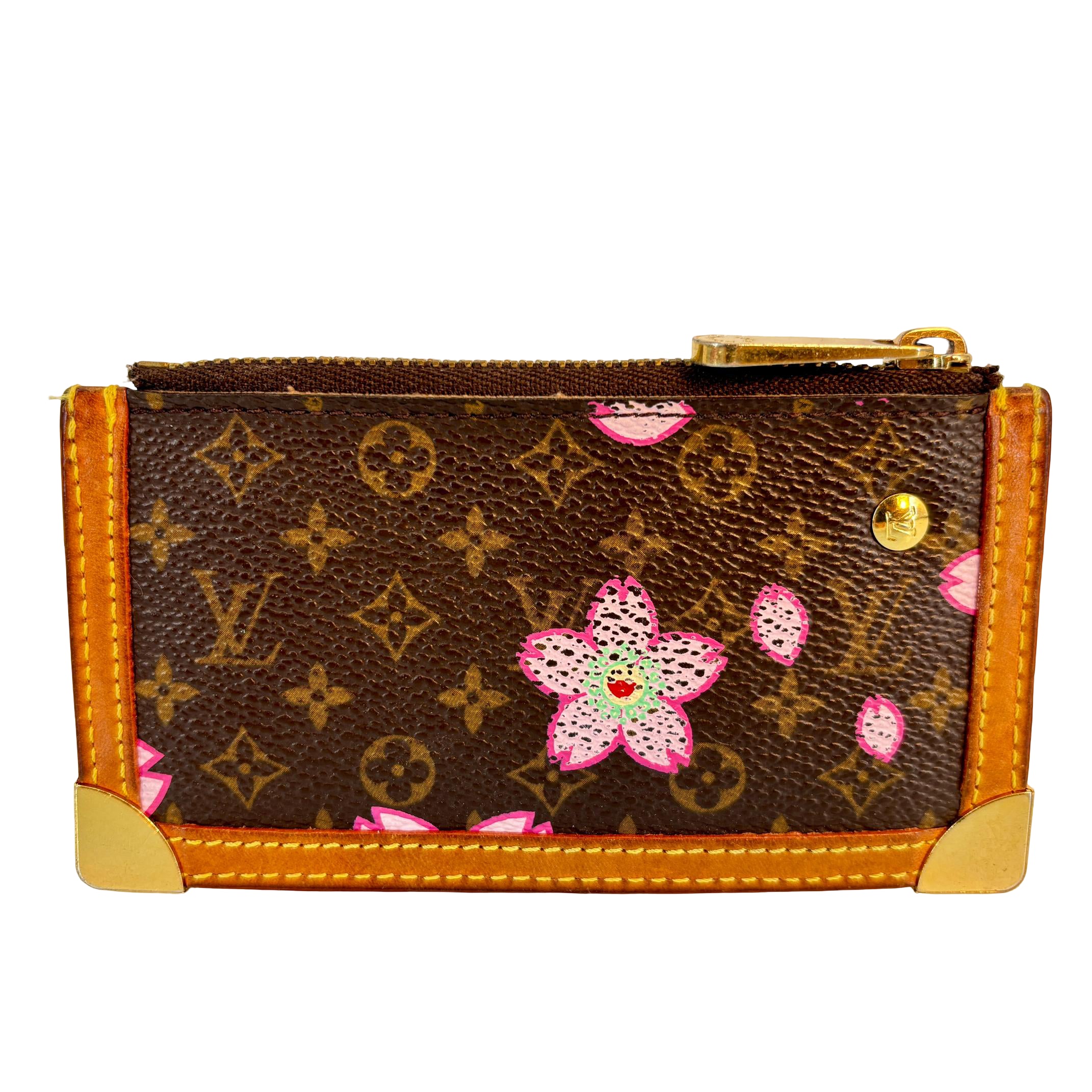 Louis Vuitton Takashi Murakami Pochette Cles Key Pouch Cherry Blossom