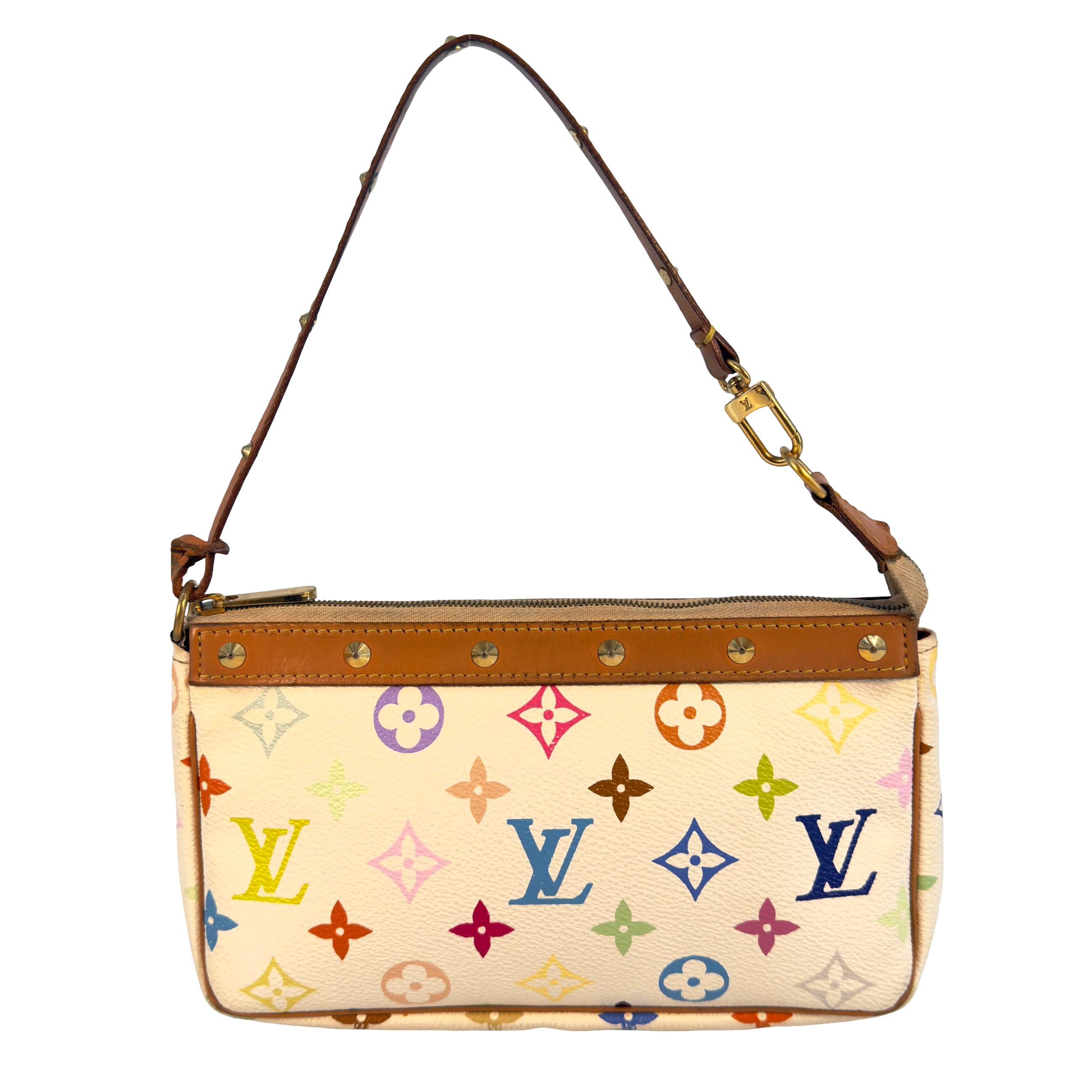Louis Vuitton Pochette Accessoires Murakami Multicolor Canvas
