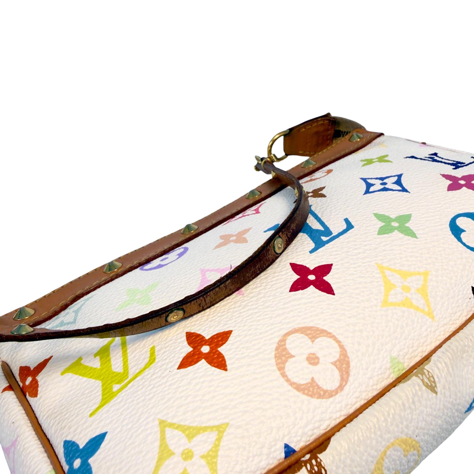 Louis Vuitton Pochette Accessoires Murakami Multicolor Canvas