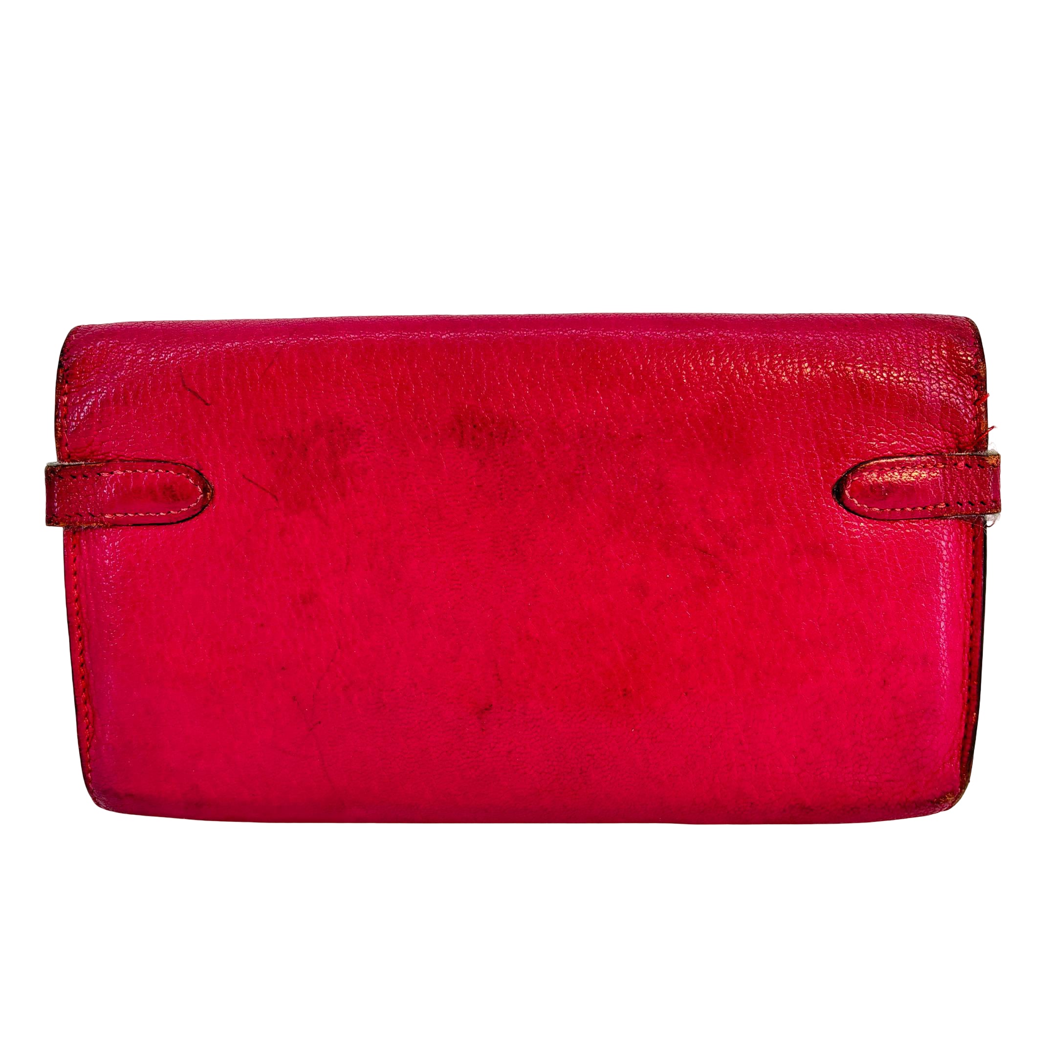 Hermès Kelly Wallet Pink Leather