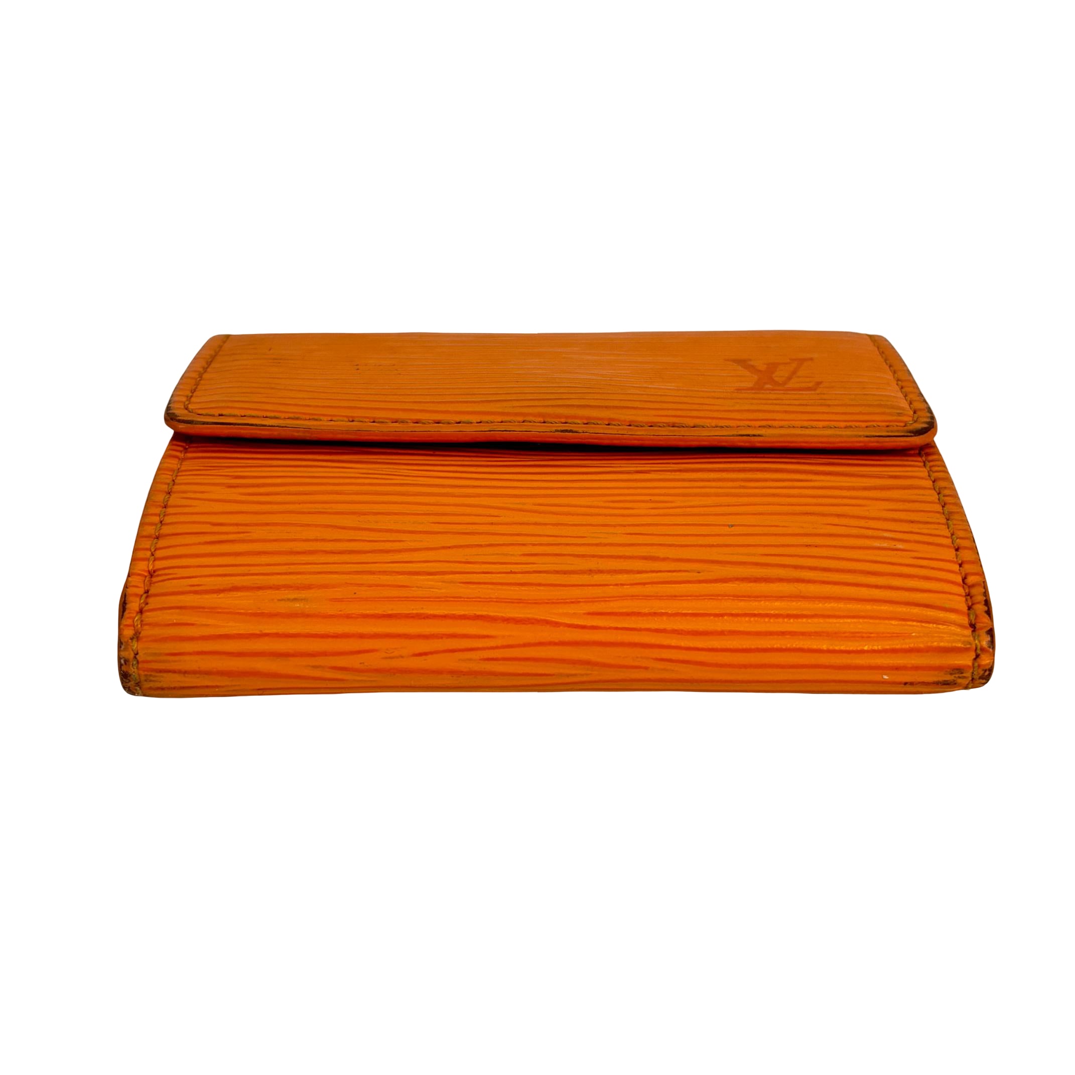 Louis Vuitton Ludlow Wallet Orange Epi Leather