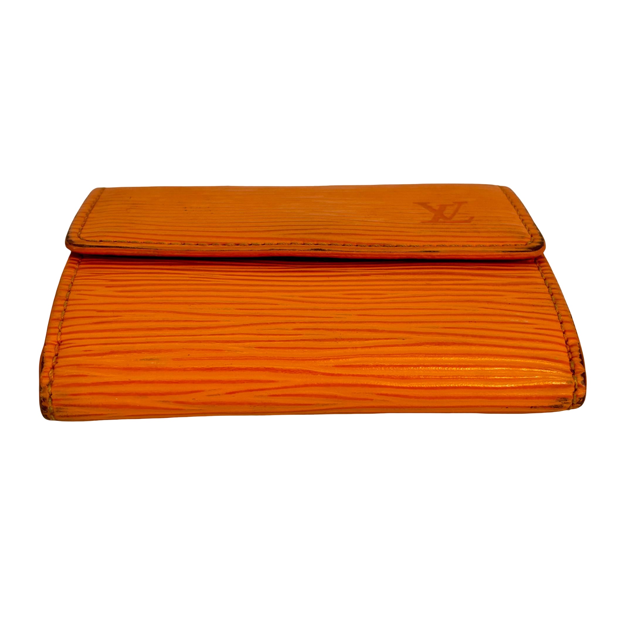 Louis Vuitton Ludlow Wallet Orange Epi Leather
