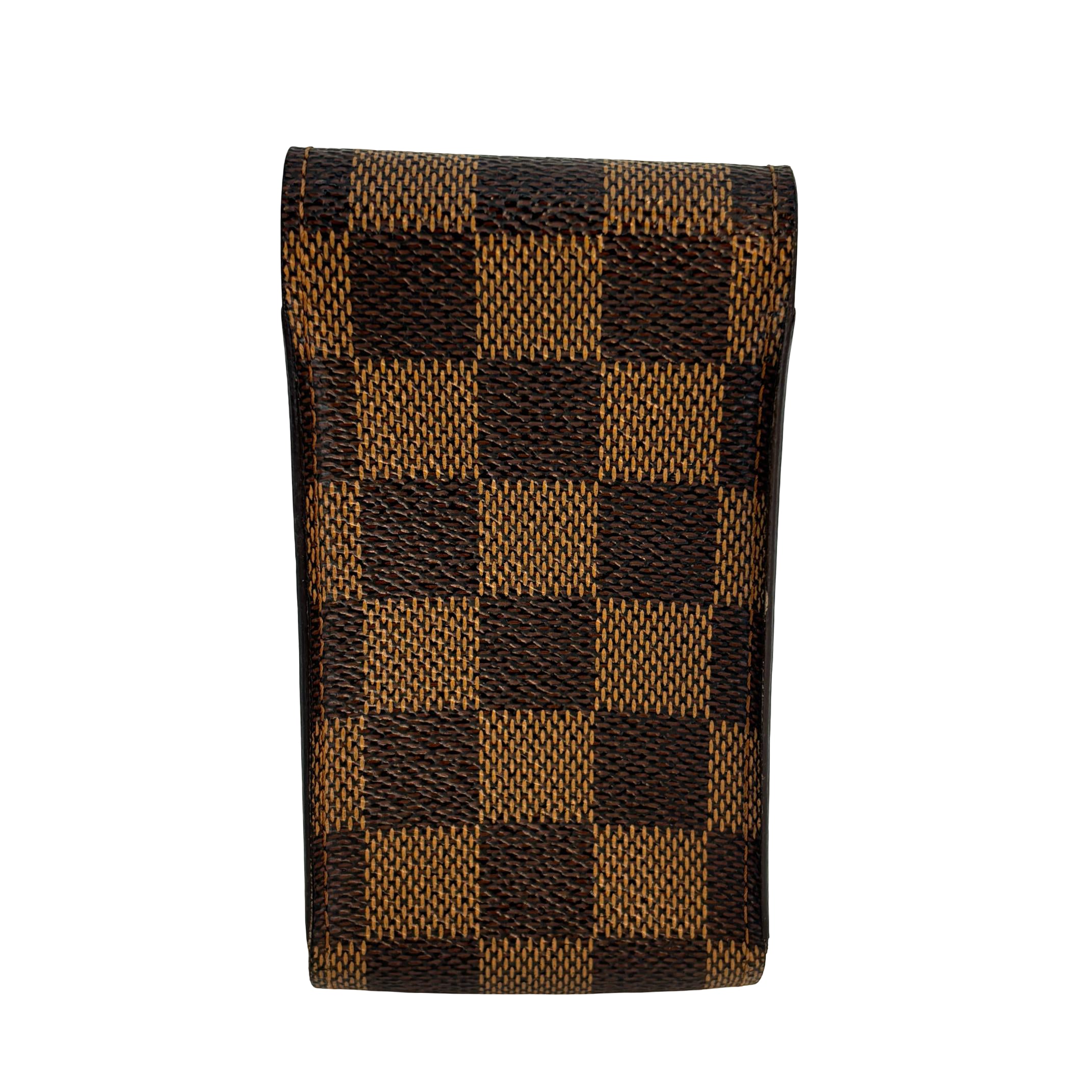 Louis Vuitton Cigarette Case Damier Ebene Canvas
