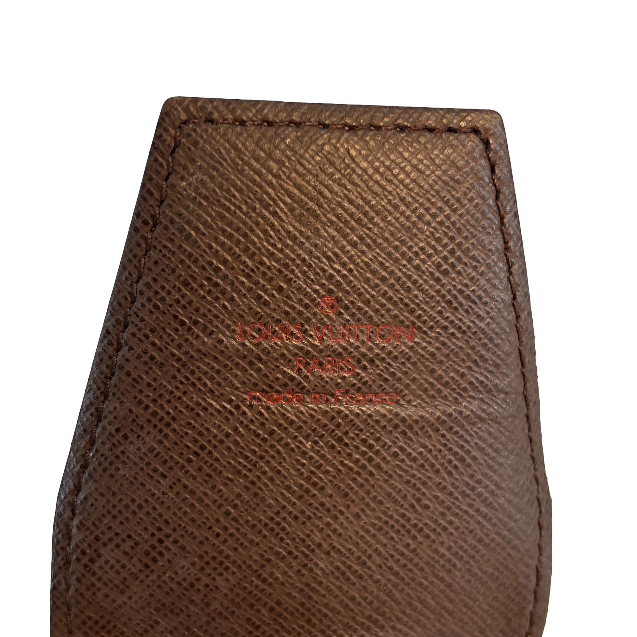 Louis Vuitton Cigarette Case Damier Ebene Canvas
