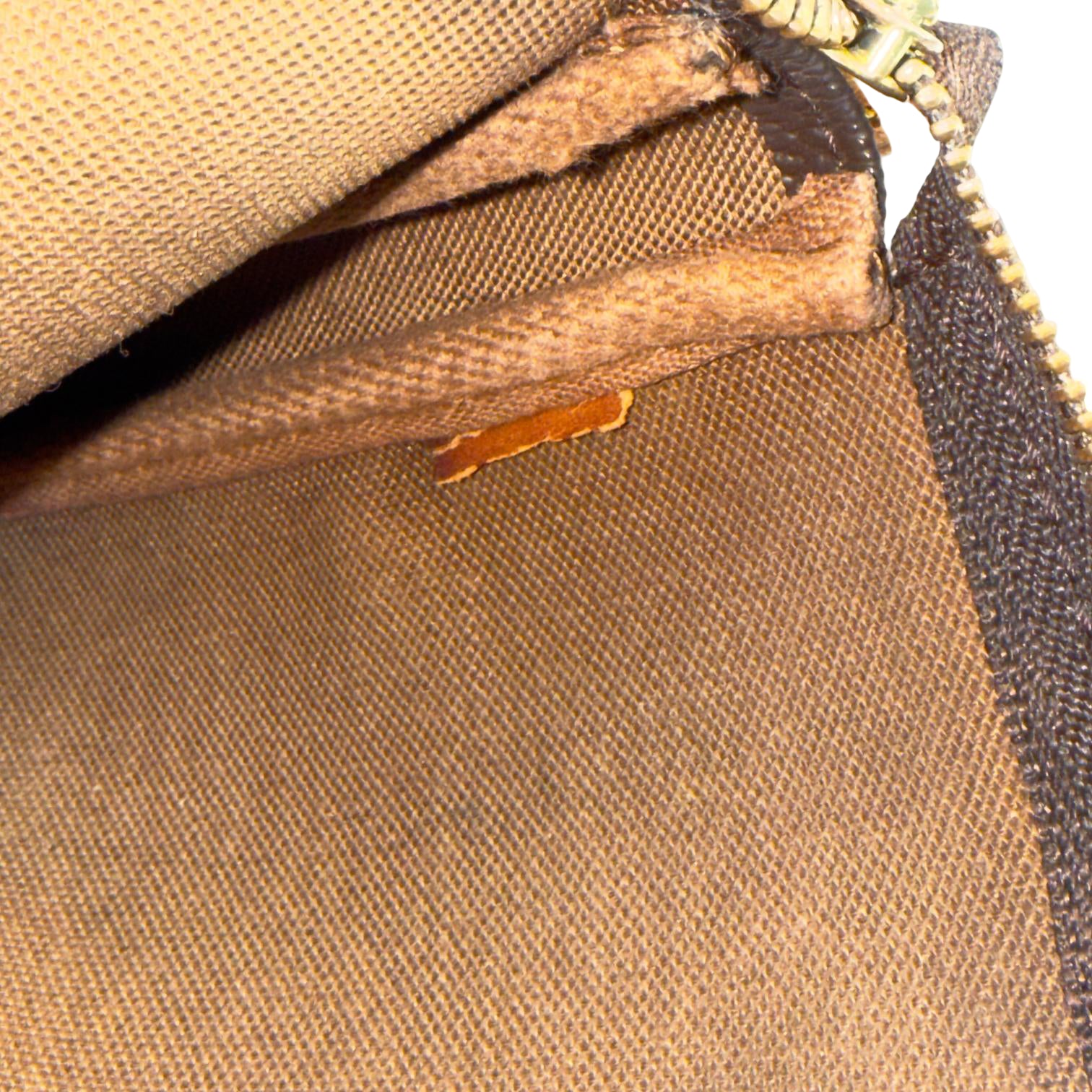Louis Vuitton Pochette Accessoires Braun Monogram Canvas