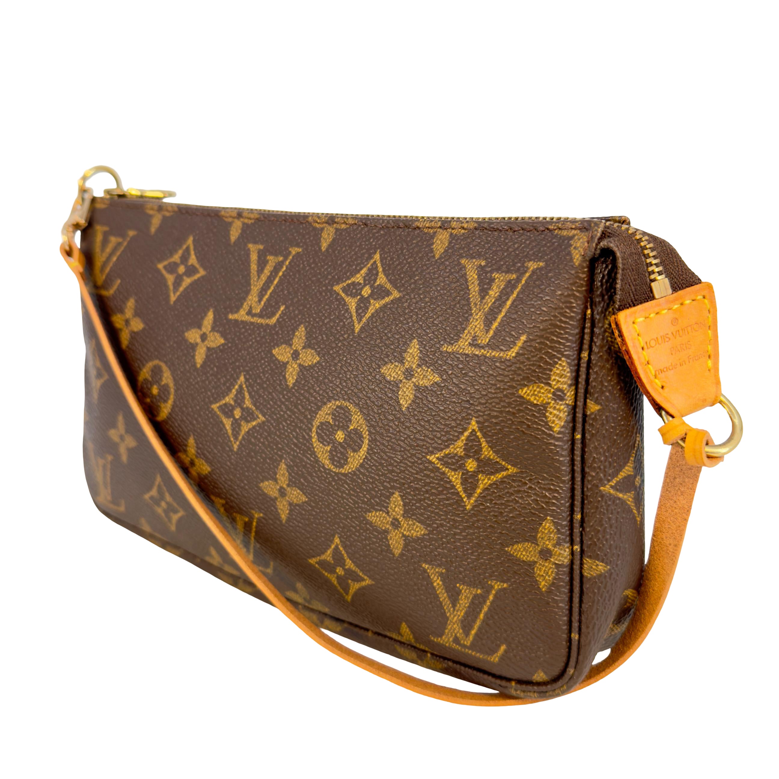 Louis Vuitton Pochette Accessoires Braun Monogram Canvas