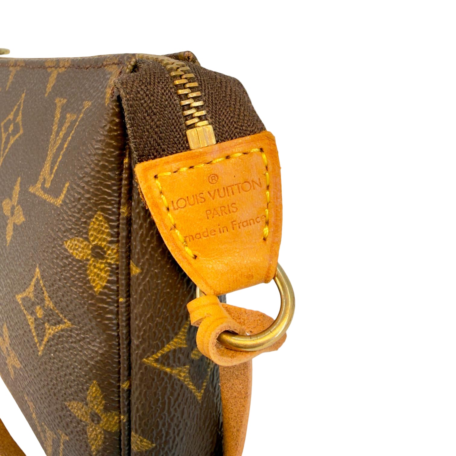 Louis Vuitton Pochette Accessoires Braun Monogram Canvas