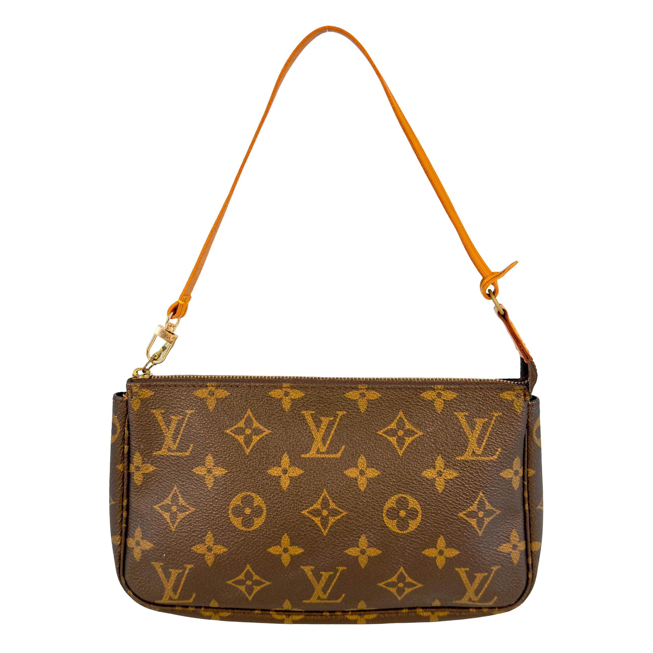 Louis Vuitton Pochette Accessoires Braun Monogram Canvas