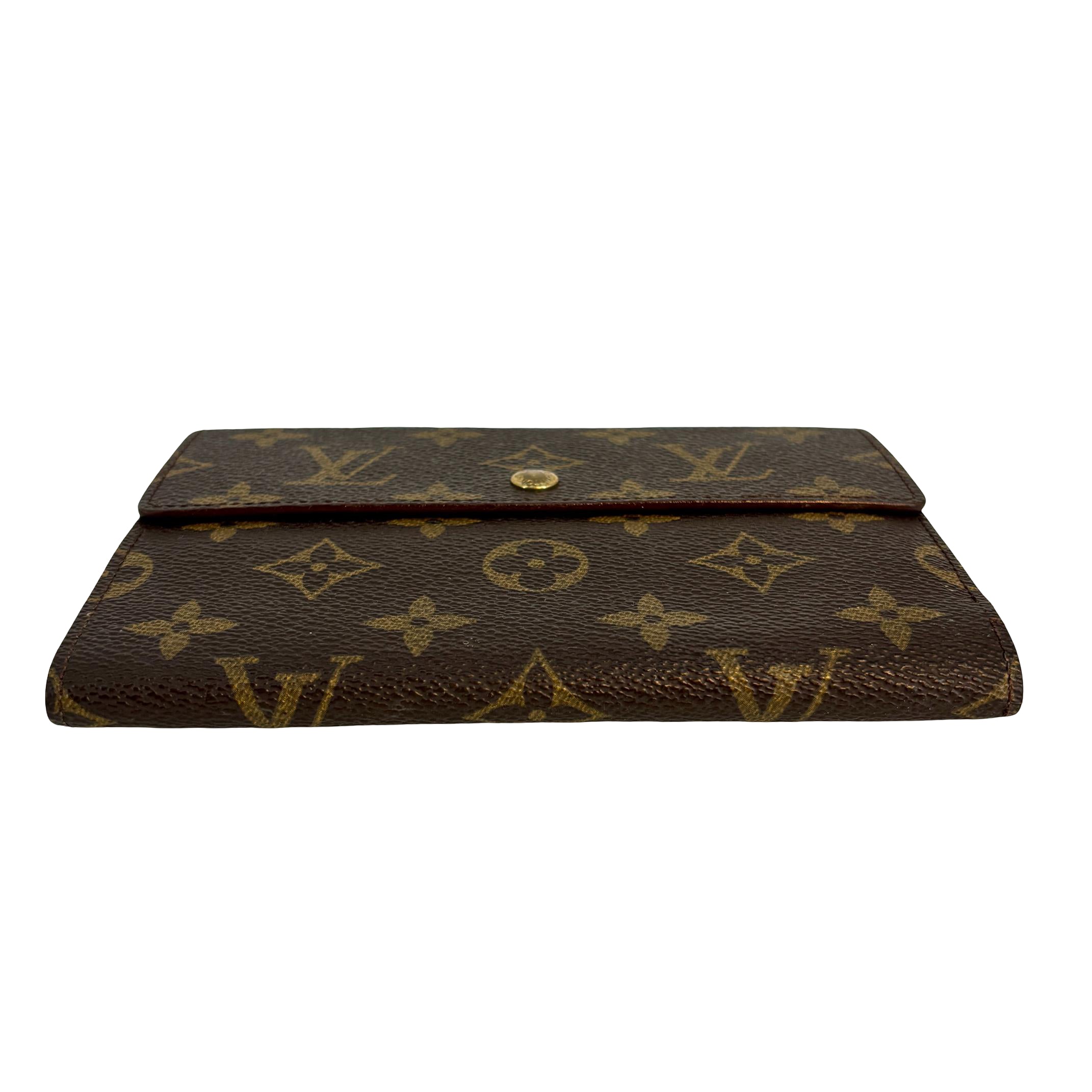 Louis Vuitton Porte Tresor Etui Wallet Monogram Canvas