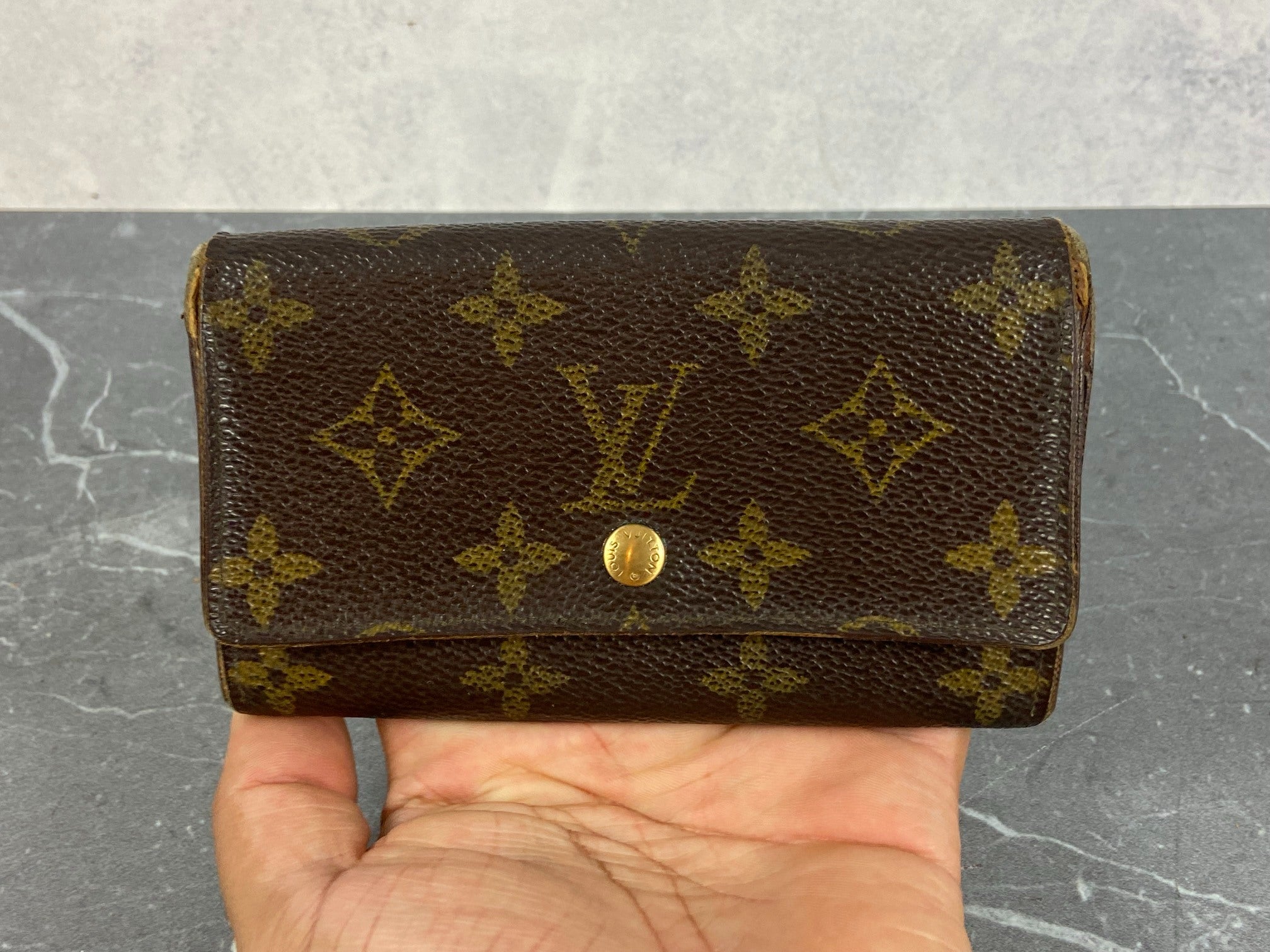Louis Vuitton Petit Tresor Wallet Monogram Canvas