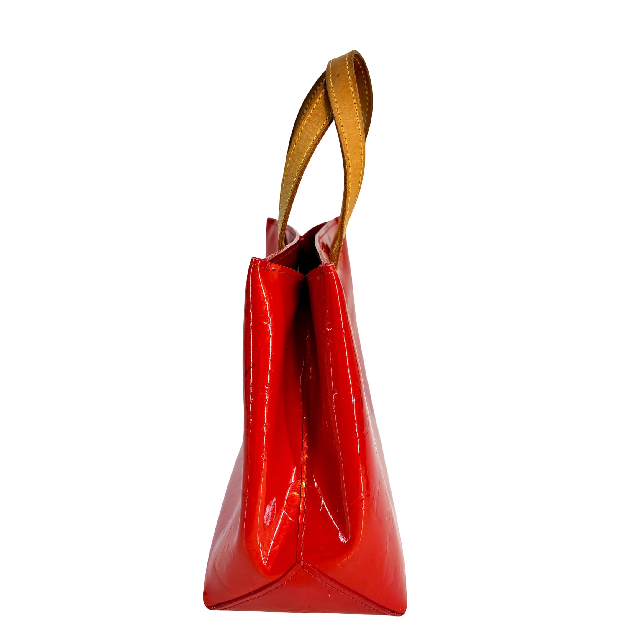 Louis Vuitton Reade PM Red Vernis Leather