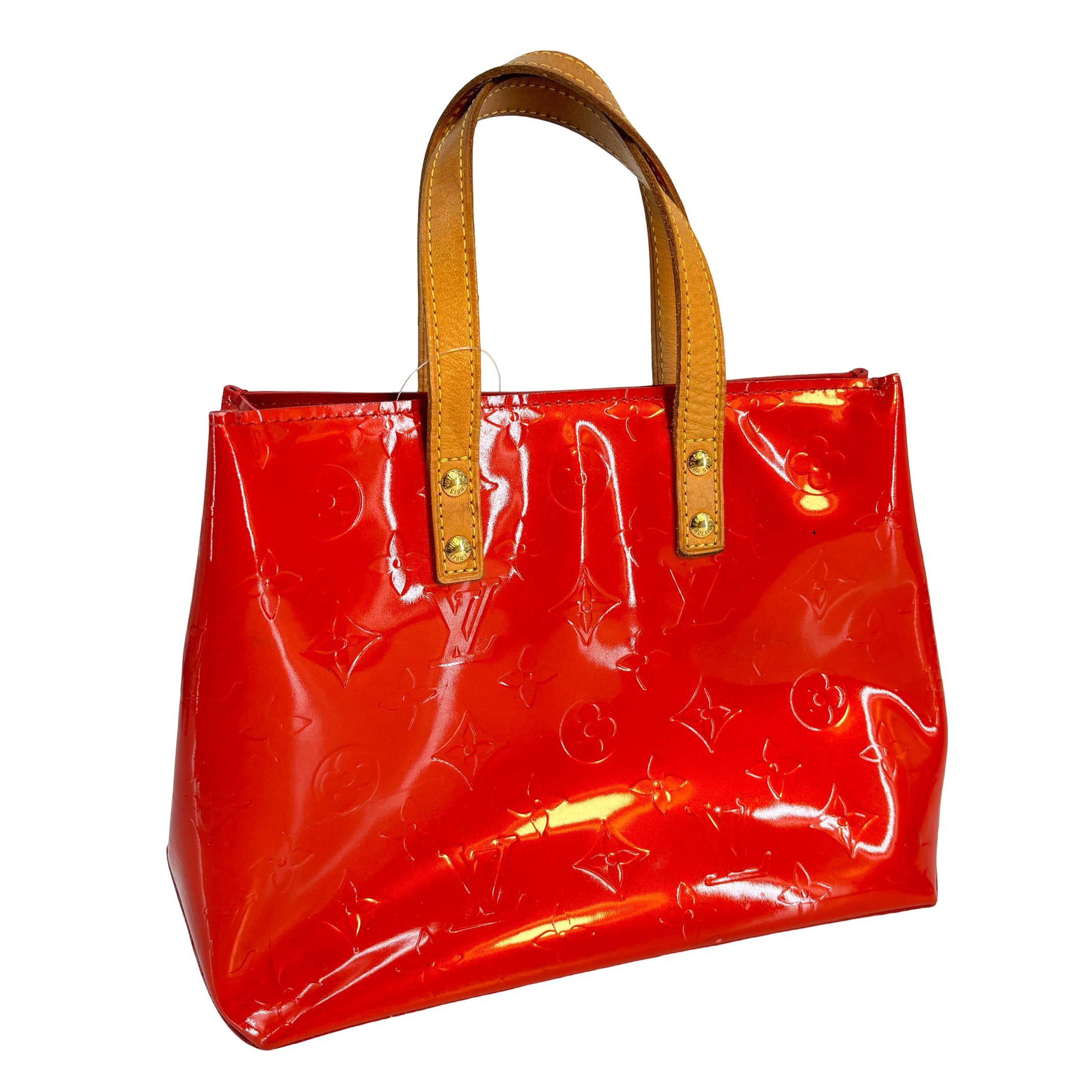 Louis Vuitton Reade PM Red Vernis Leather