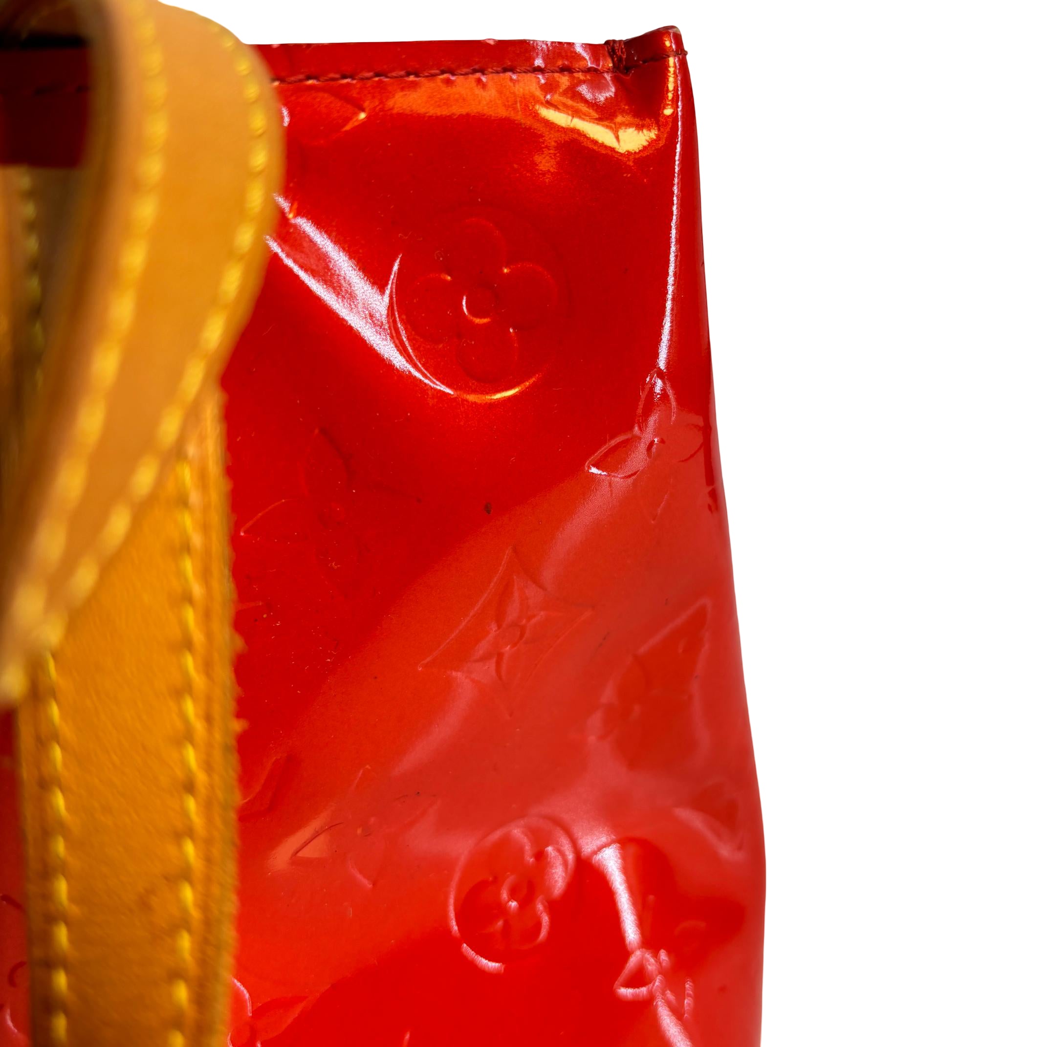Louis Vuitton Reade PM Red Vernis Leather