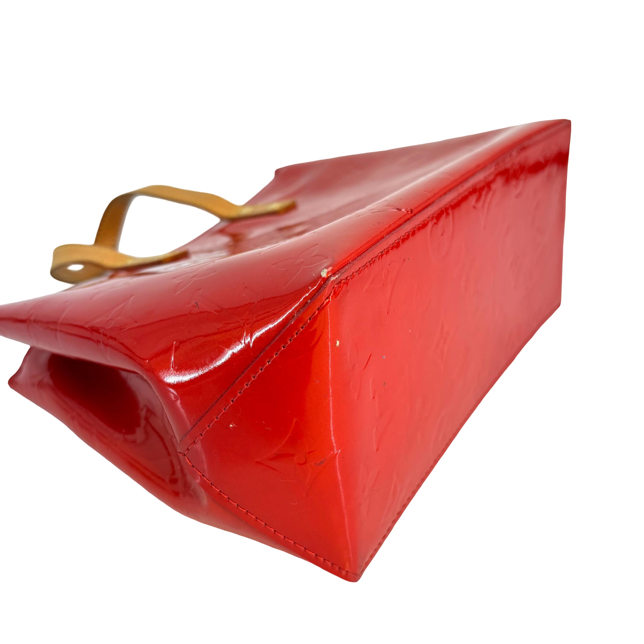 Louis Vuitton Reade PM Red Vernis Leather