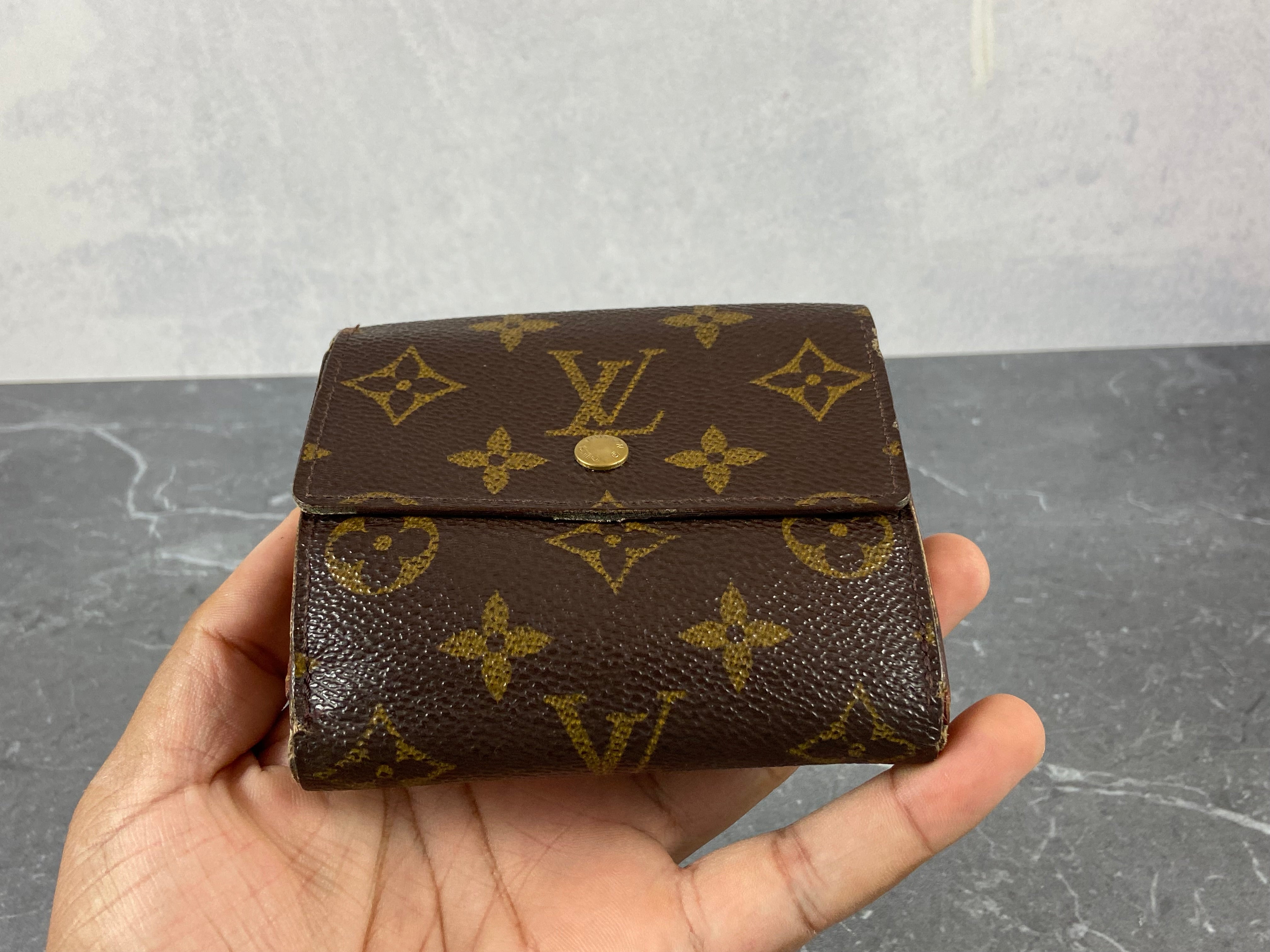 Louis Vuitton Elise Wallet Monogram Canvas
