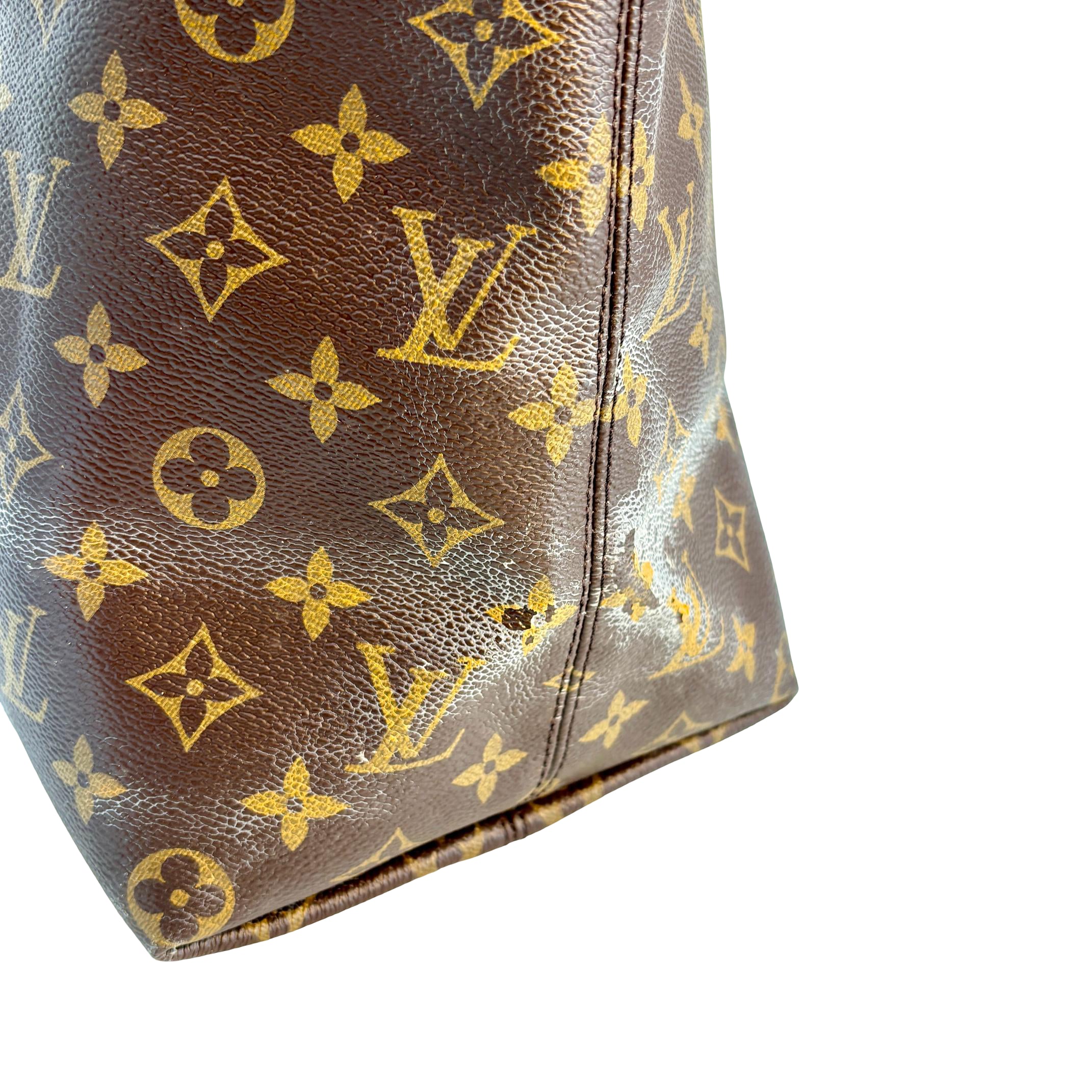 Louis Vuitton Iena MM Tote Bag Monogram Canvas