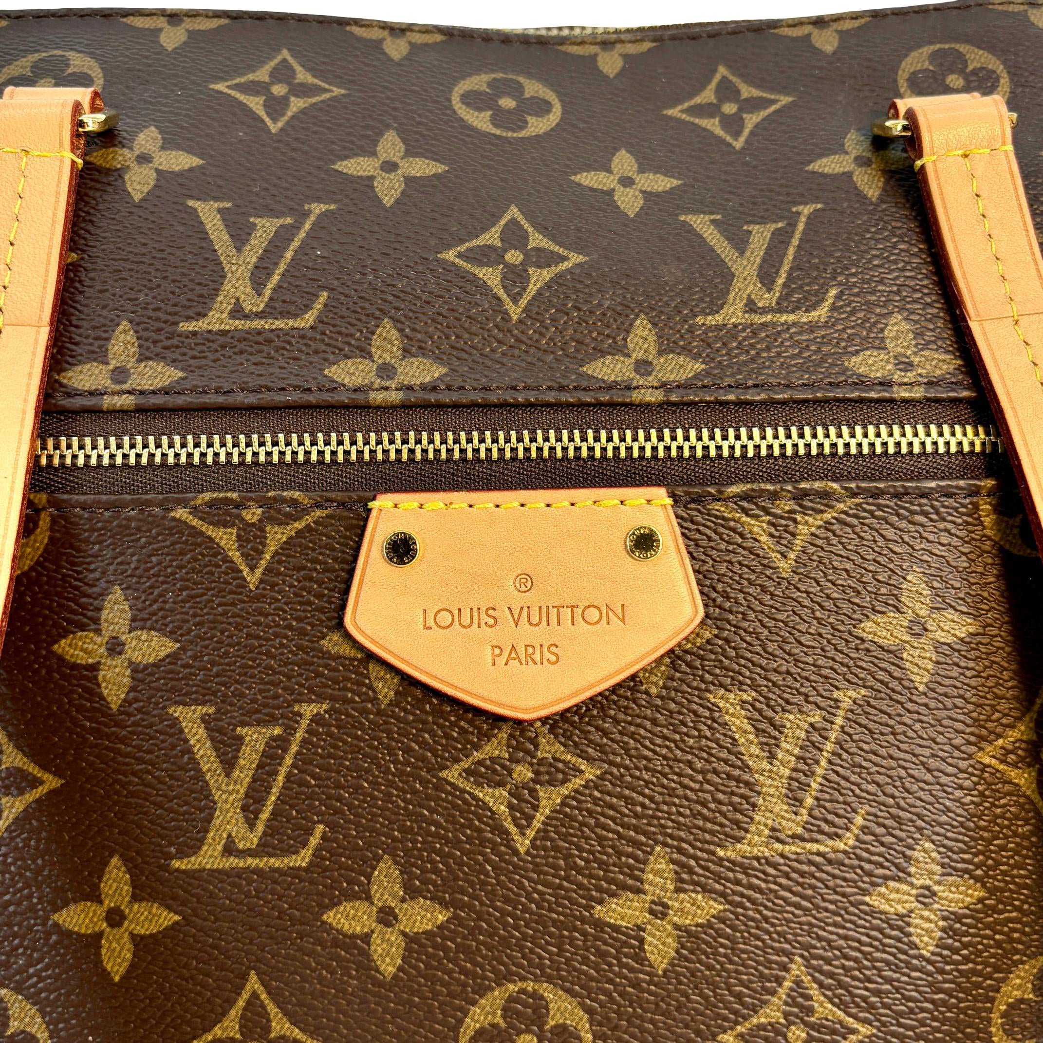 Louis Vuitton Iena MM Tote Bag Monogram Canvas