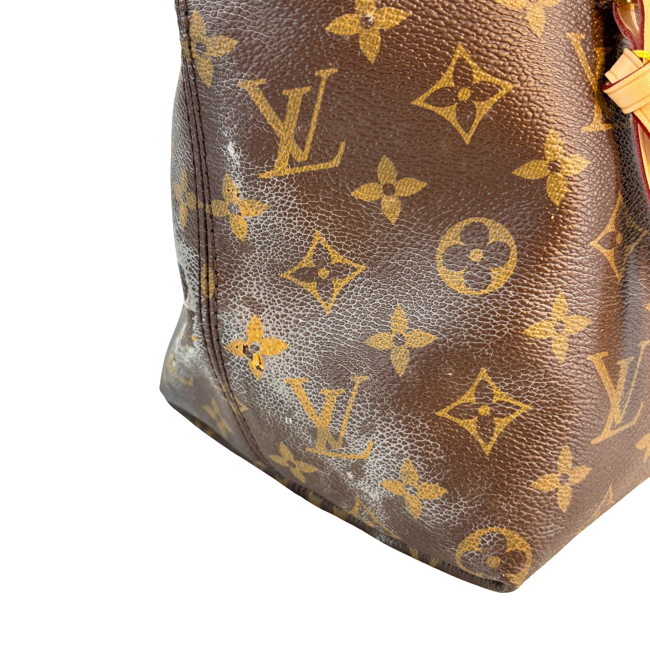 Louis Vuitton Iena MM Tote Bag Monogram Canvas