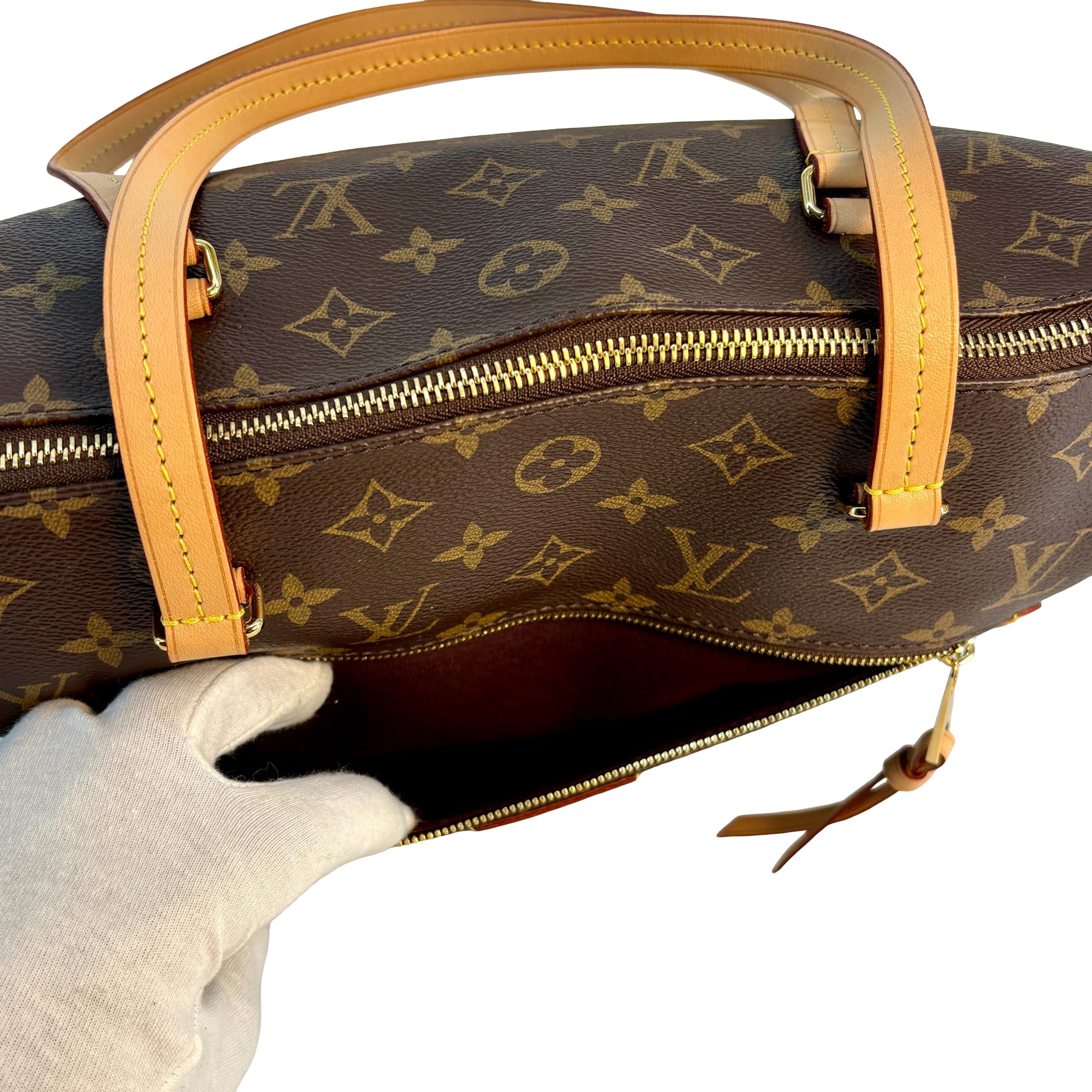 Louis Vuitton Iena MM Tote Bag Monogram Canvas