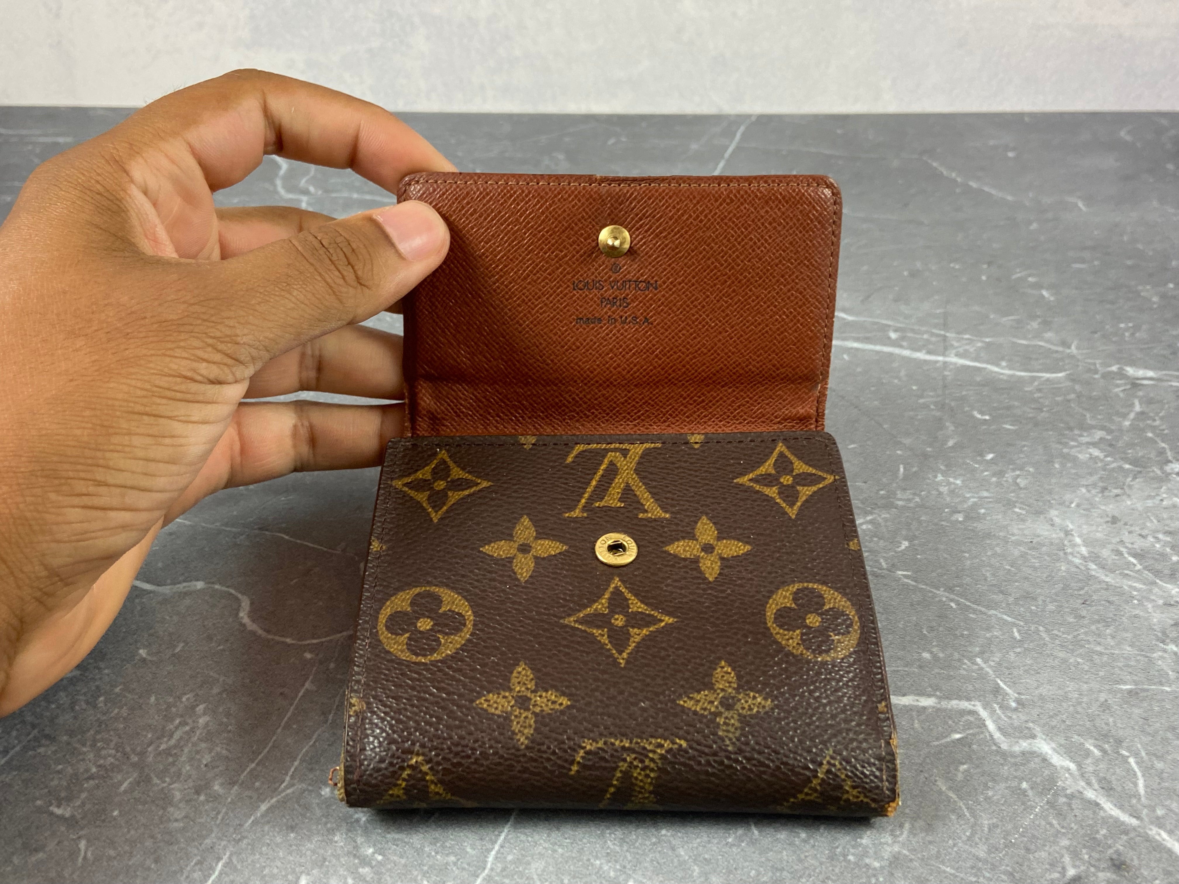 Louis Vuitton Elise Wallet Monogram Canvas