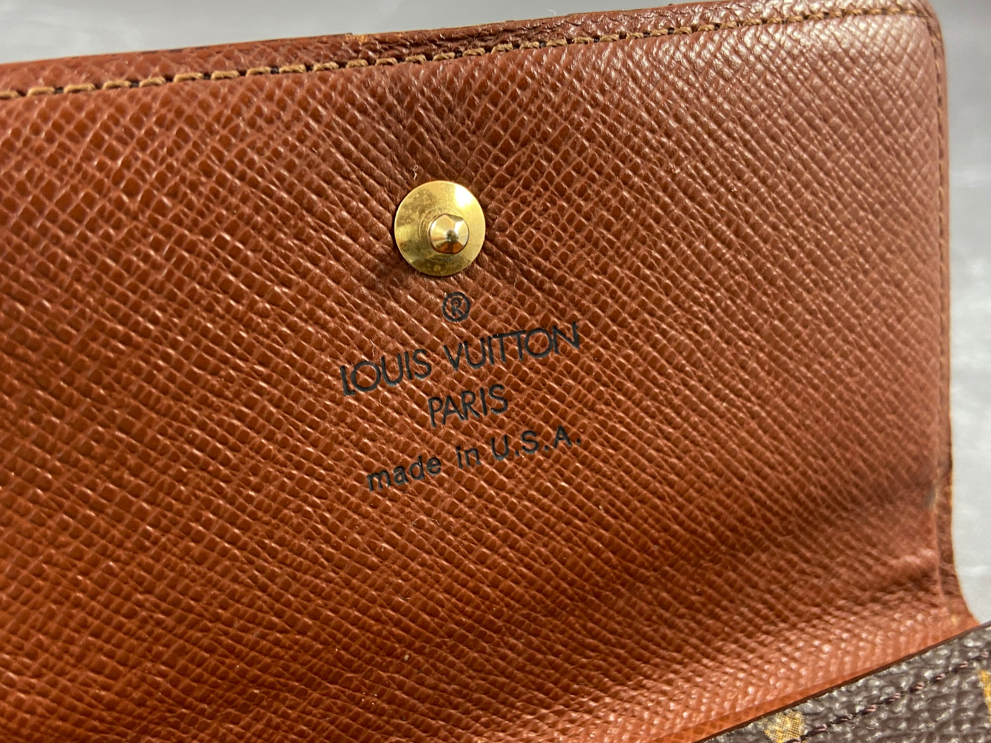 Louis Vuitton Elise Wallet Monogram Canvas