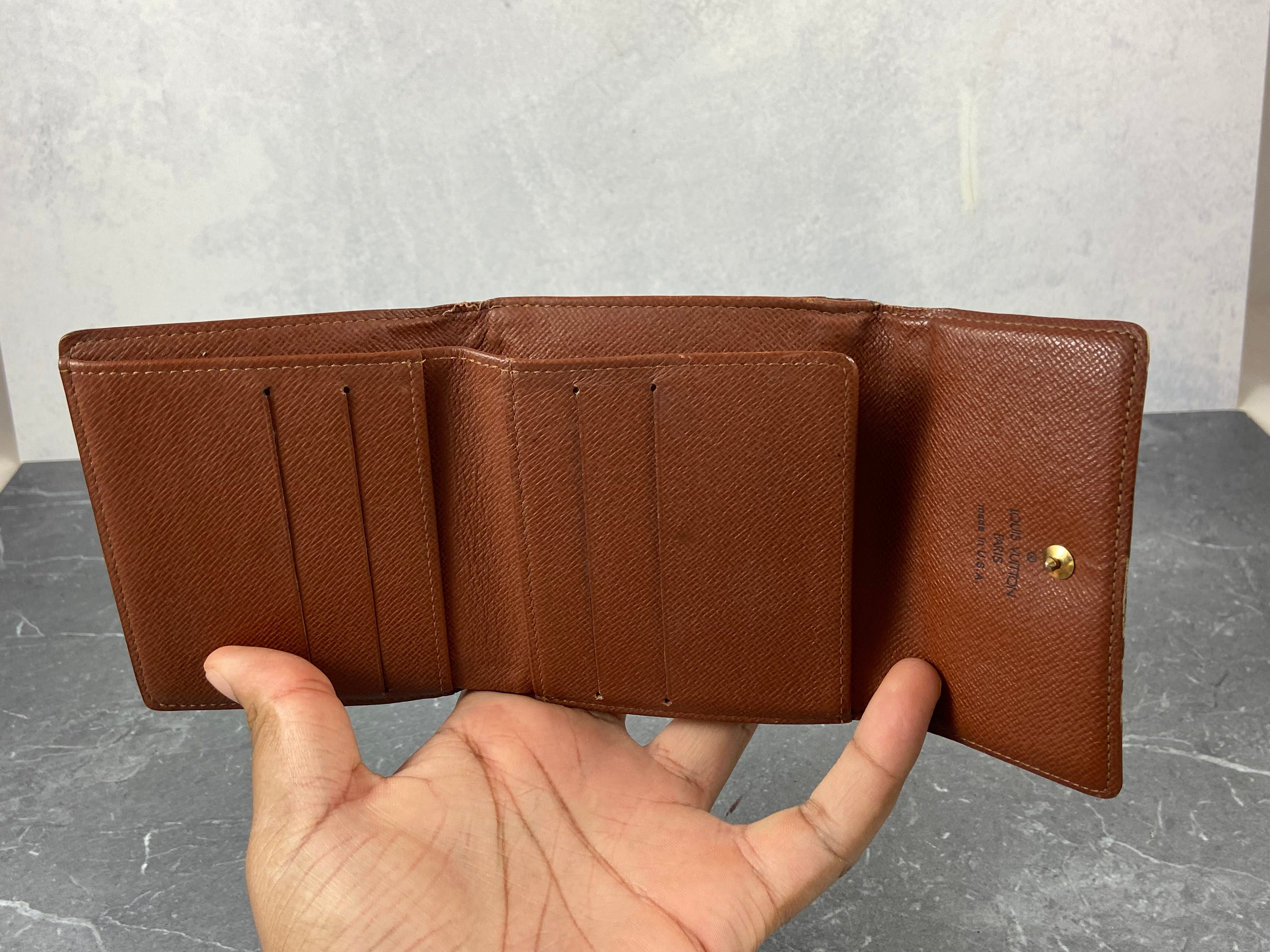 Louis Vuitton Elise Wallet Monogram Canvas