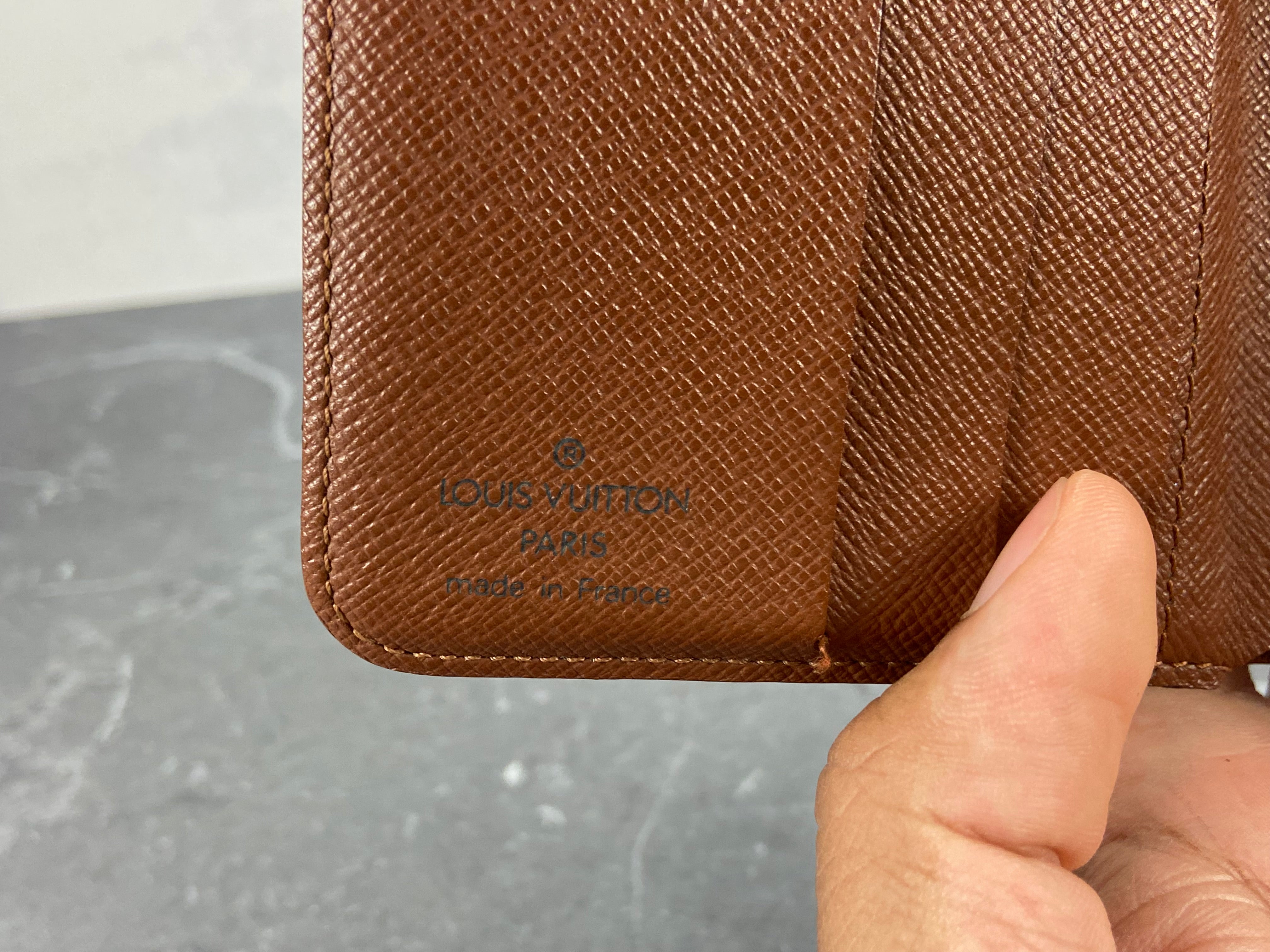 Louis Vuitton Monogram Canvas Zip Around Wallet