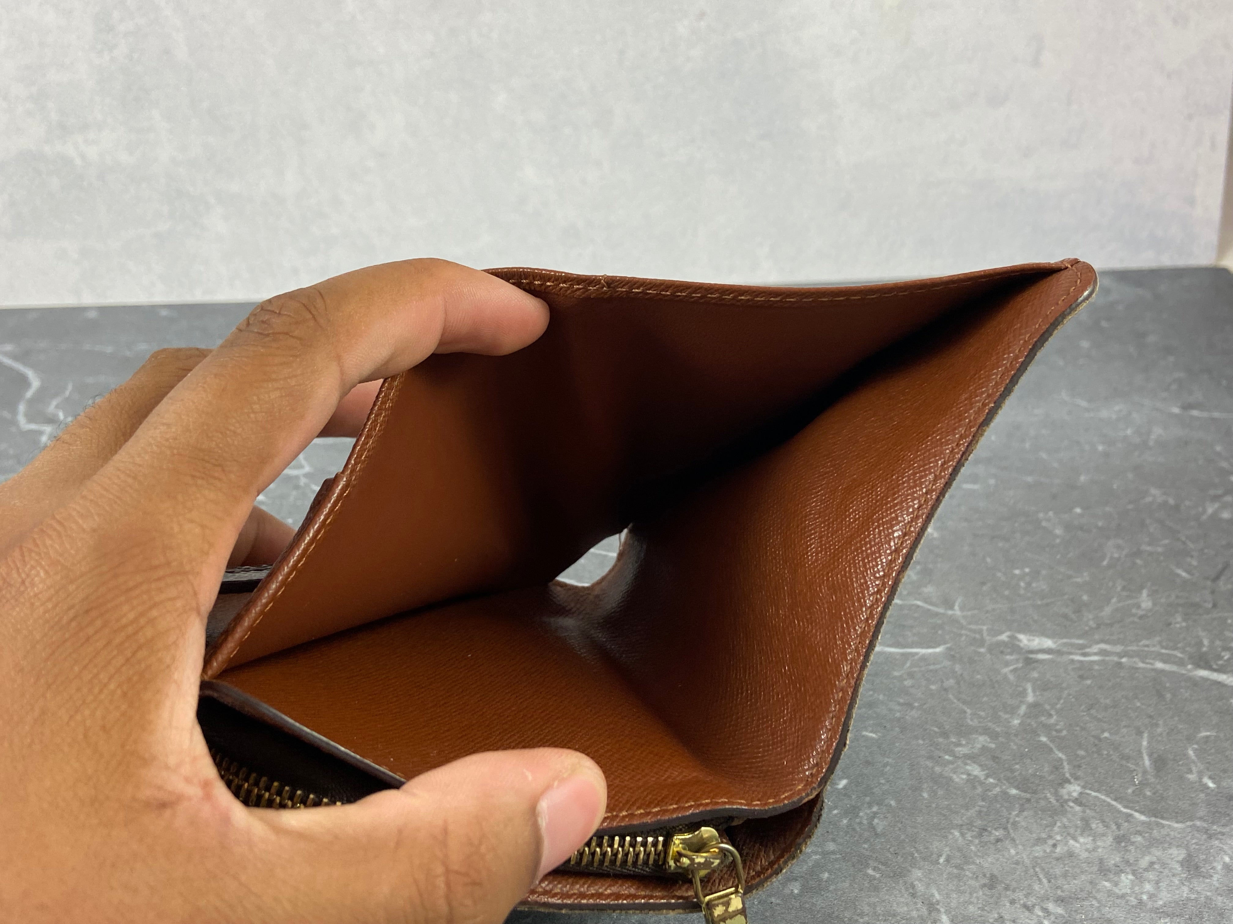 Louis Vuitton Monogram Canvas Zip Around Wallet