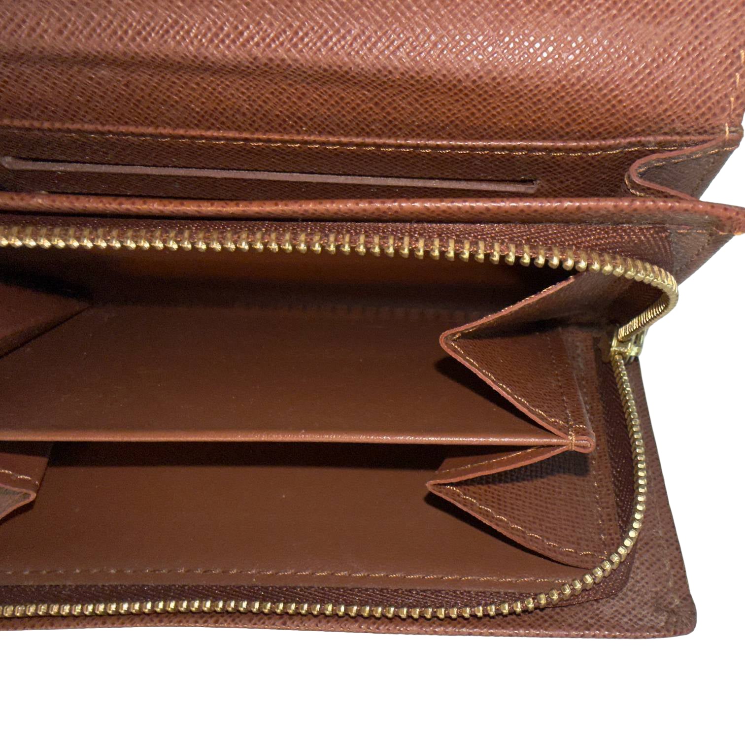 Louis Vuitton Petit Tresor Wallet Schwarz Monogram Canvas
