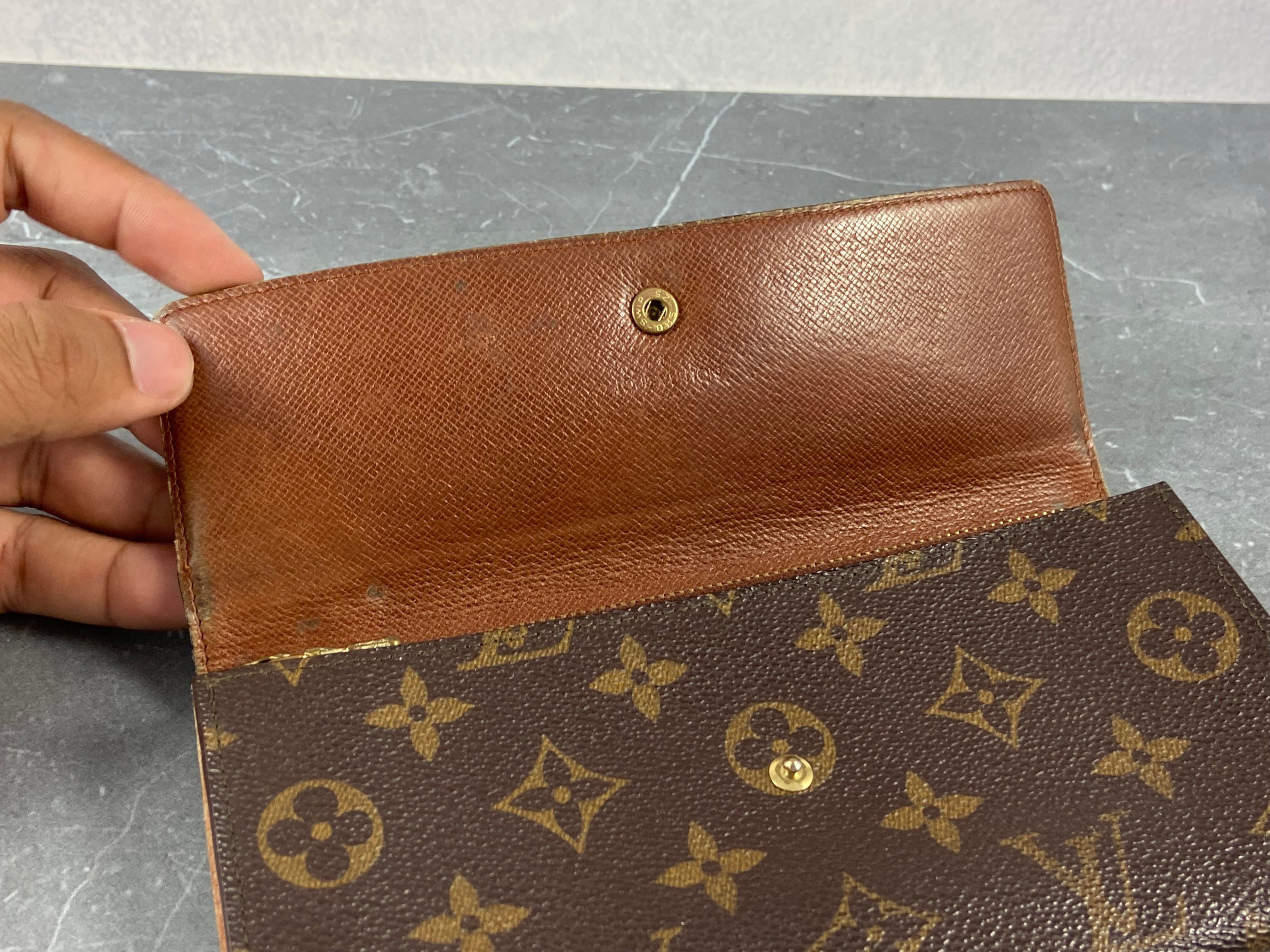 Louis Vuitton Sarah Wallet Monogram Canvas
