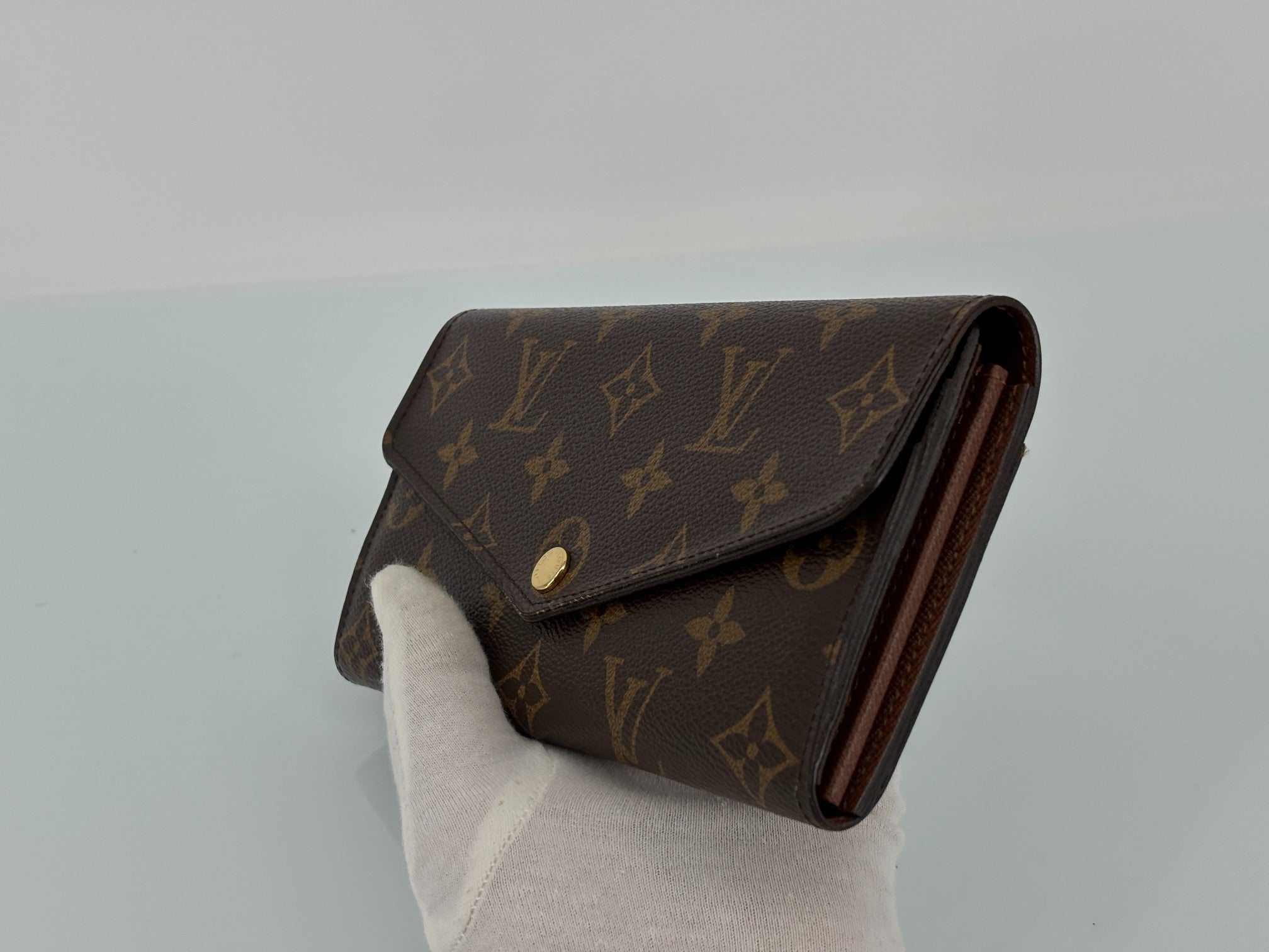 Louis Vuitton Sarah Wallet Monogram Canvas