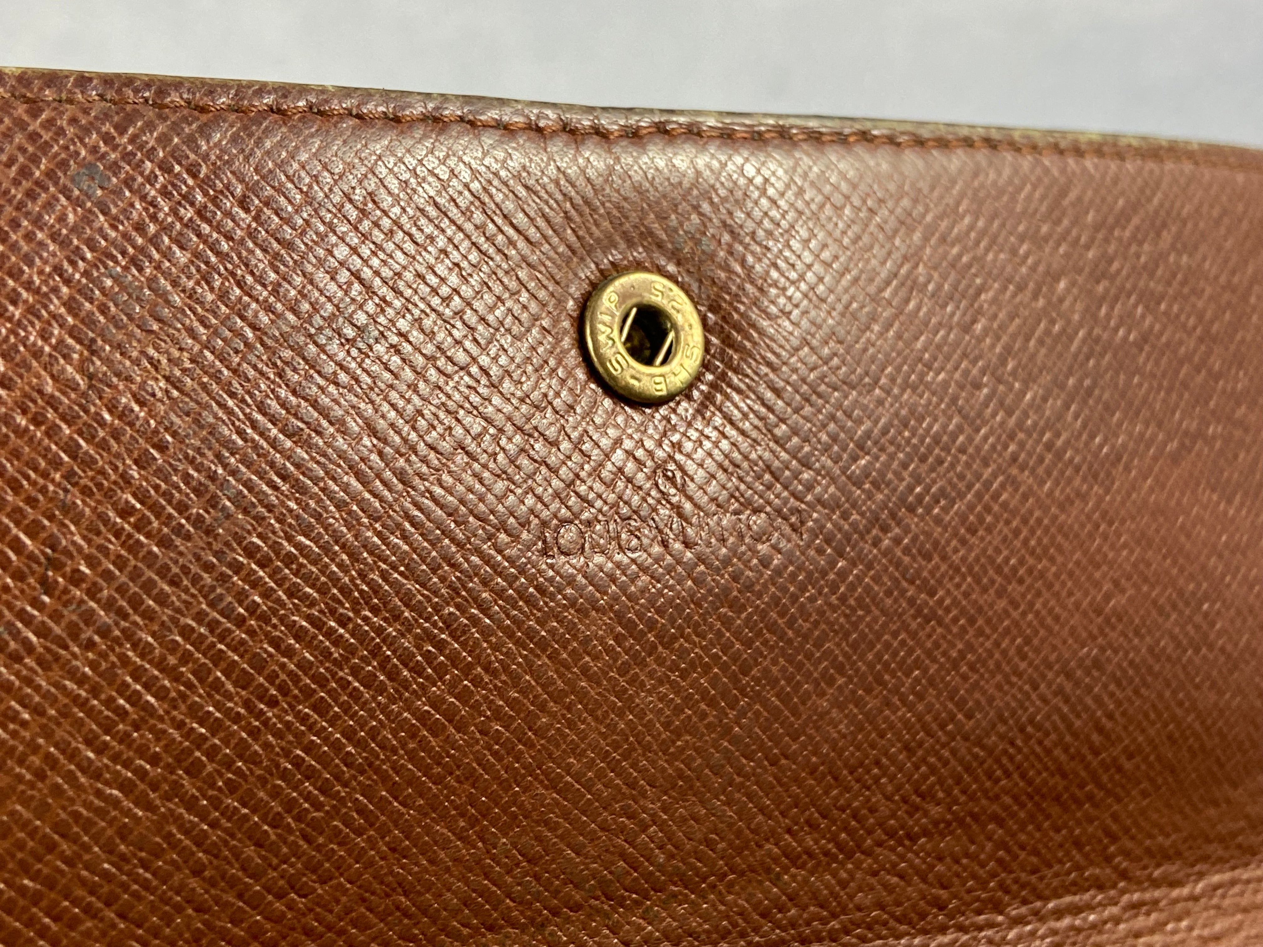 Louis Vuitton Sarah Wallet Monogram Canvas