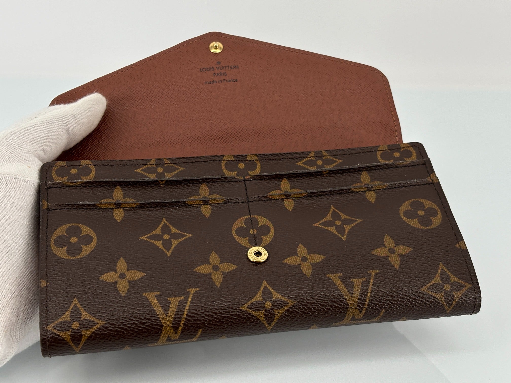 Louis Vuitton Sarah Wallet Monogram Canvas