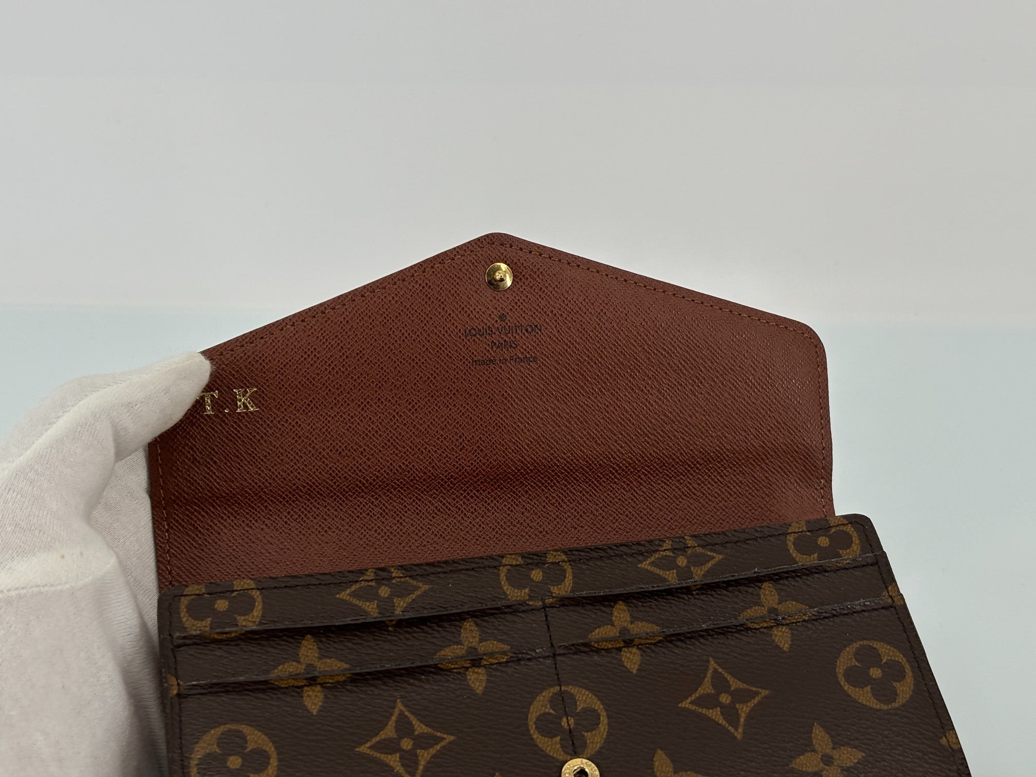 Louis Vuitton Sarah Wallet Monogram Canvas