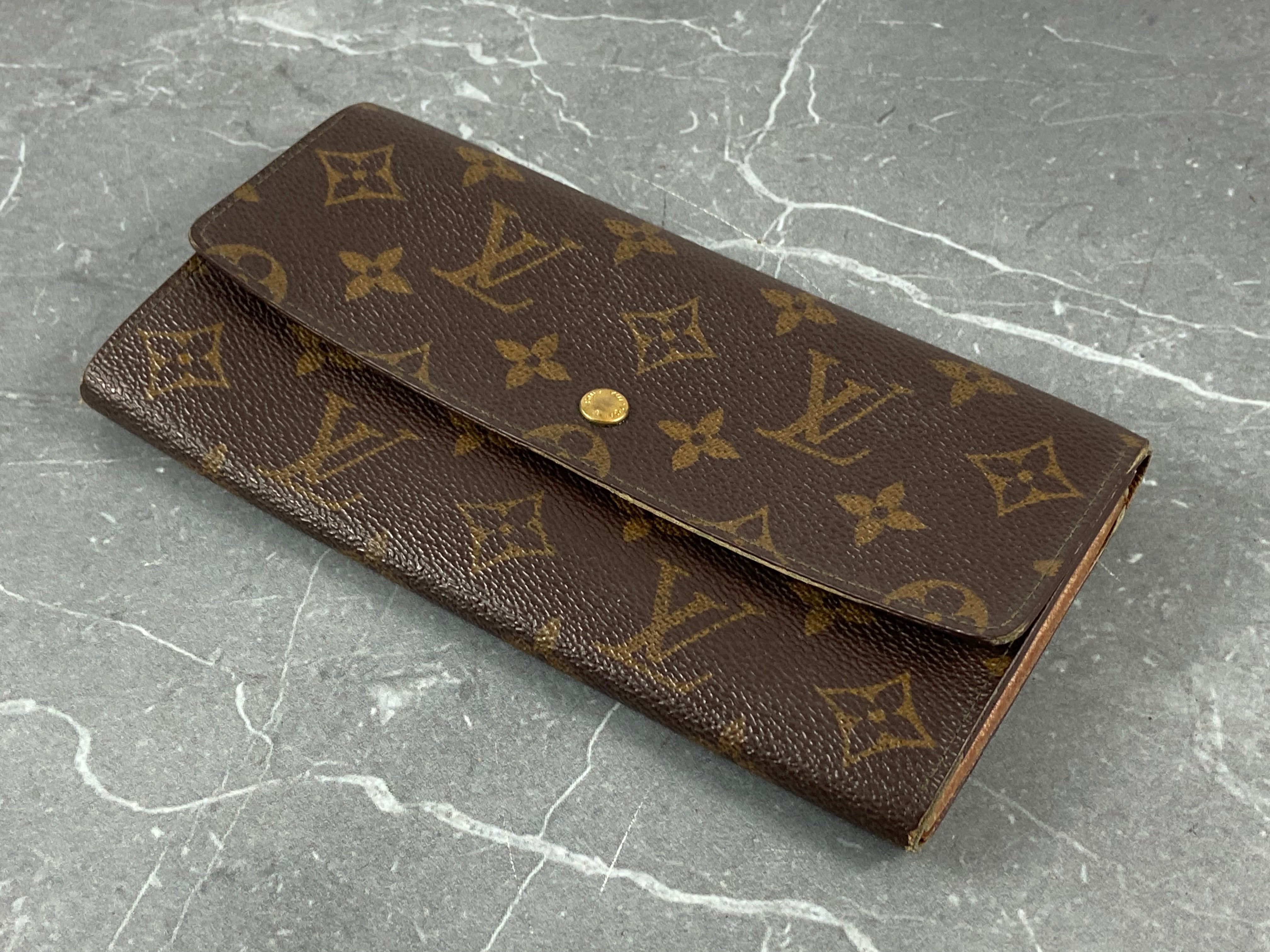 Louis Vuitton Sarah Wallet Monogram Canvas