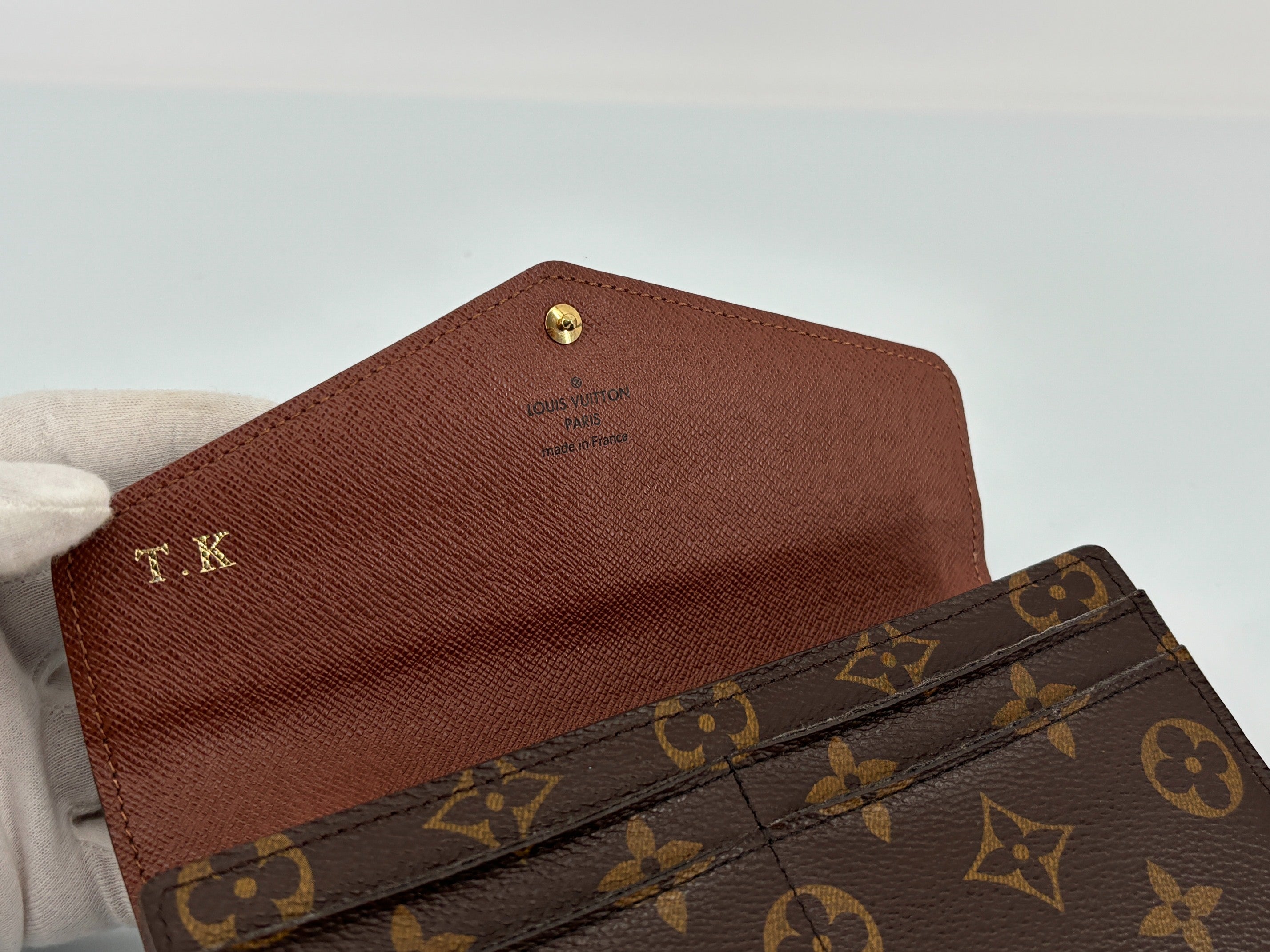 Louis Vuitton Sarah Wallet Monogram Canvas