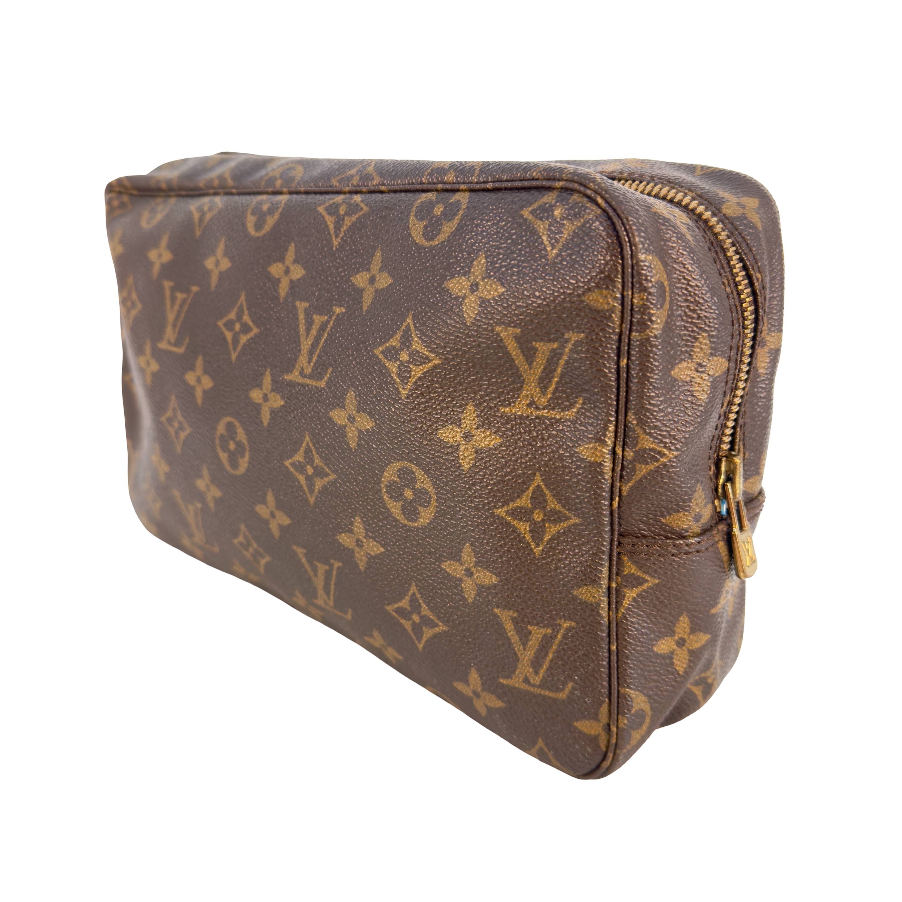 Louis Vuitton Trousse Toilette 28 Braun Monogram Canvas