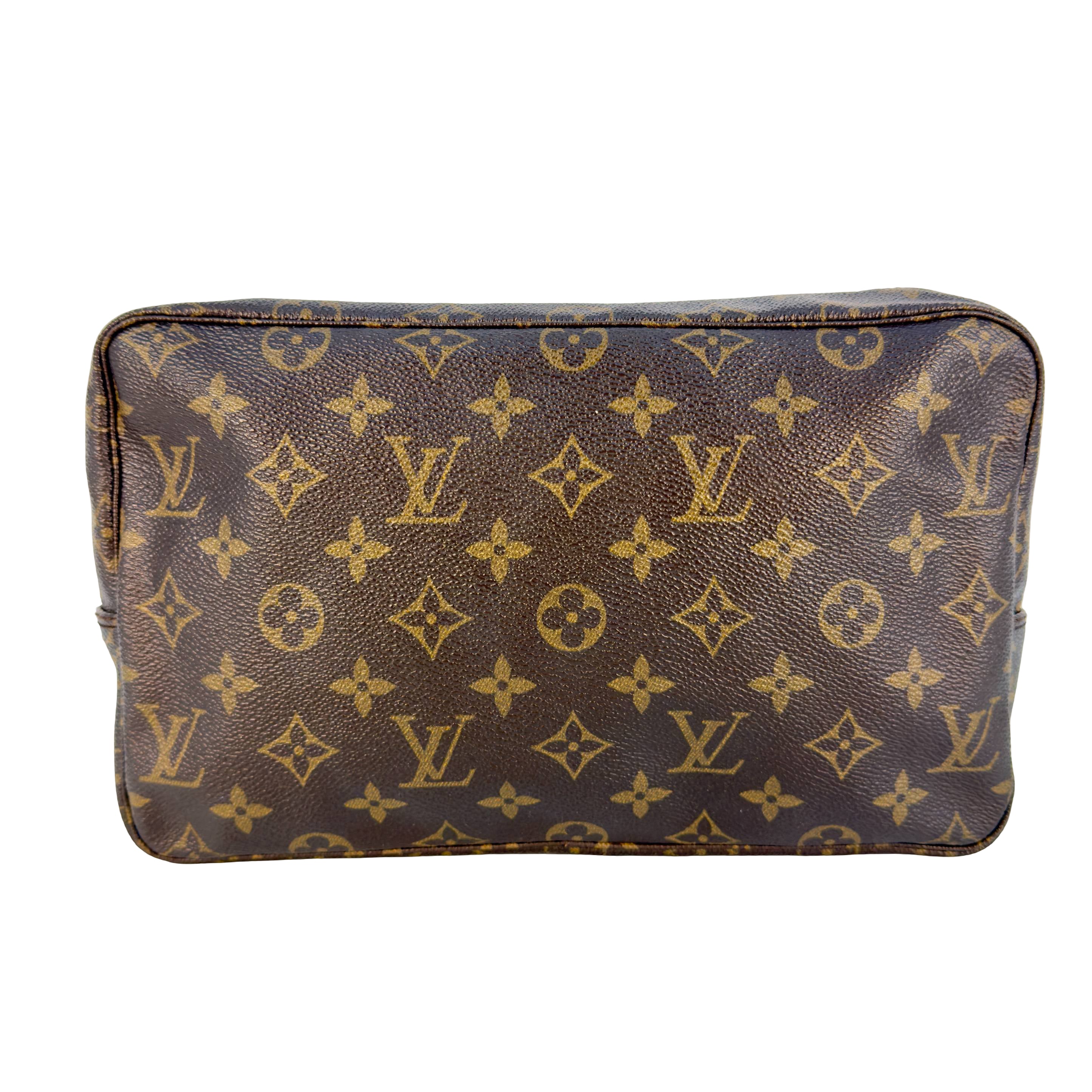 Louis Vuitton Trousse Toilette 28 Braun Monogram Canvas