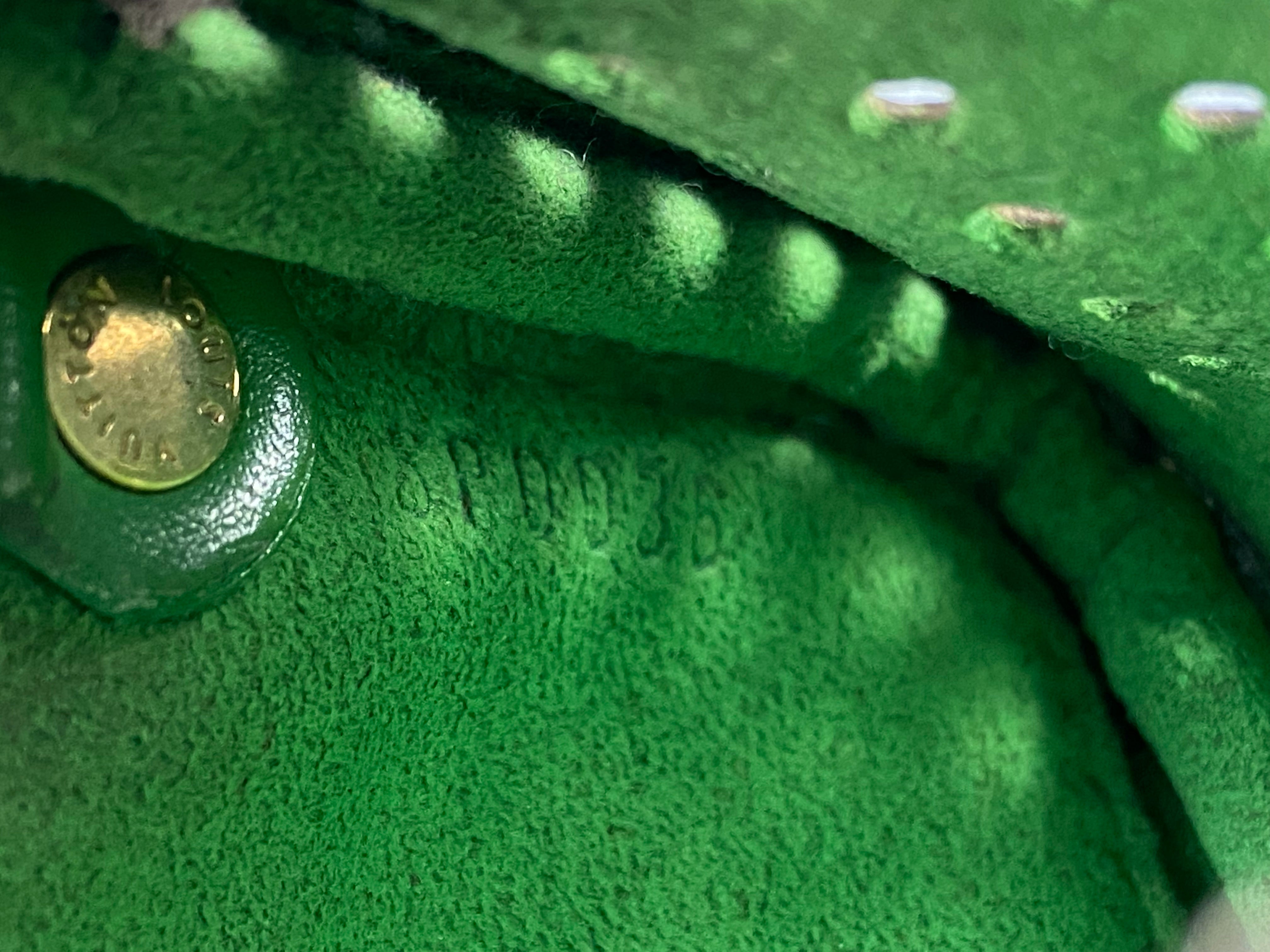 Louis Vuitton Perforated Pochette Cles Key Pouch Monogram Canvas