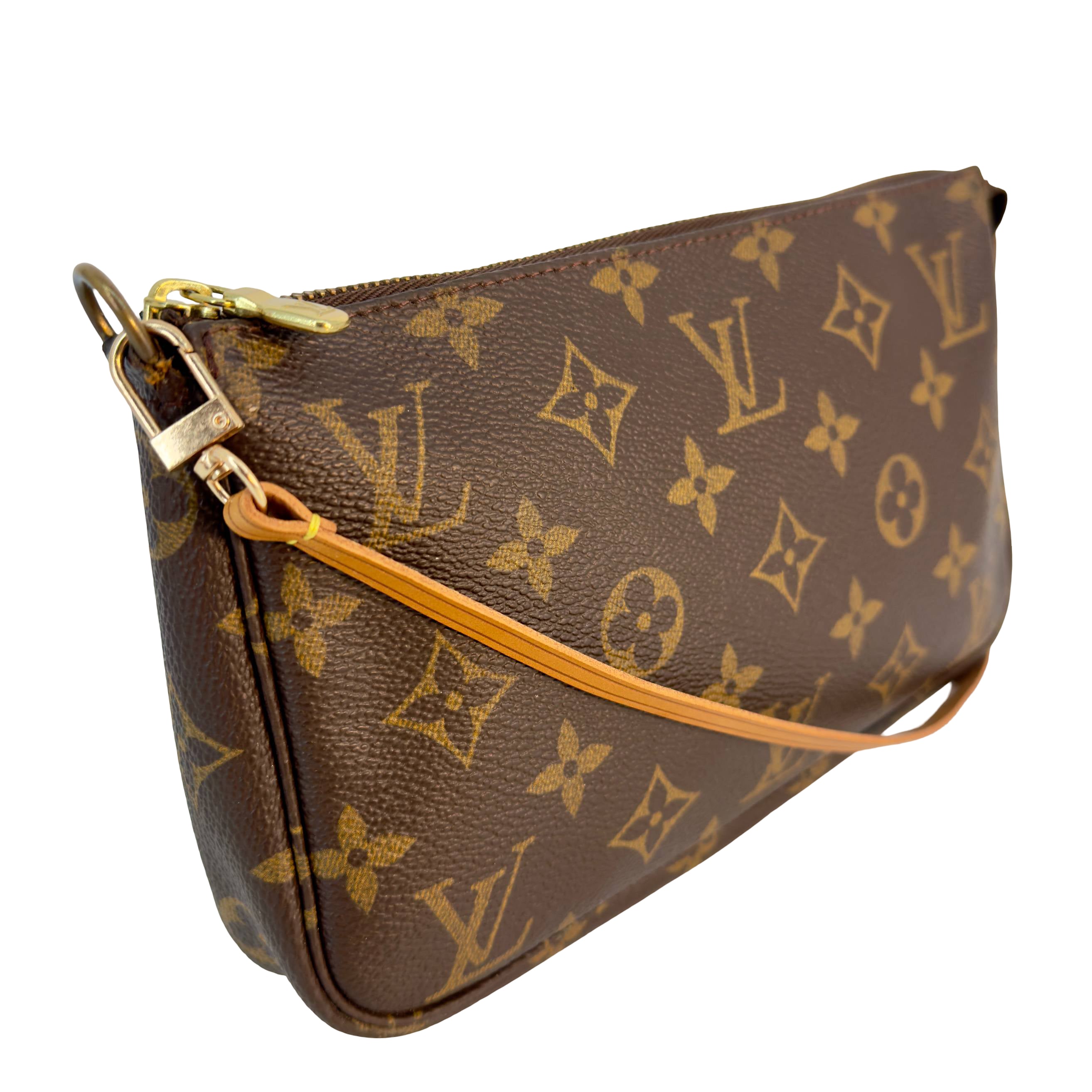 Louis Vuitton Pochette Accessoires Braun Monogram Canvas