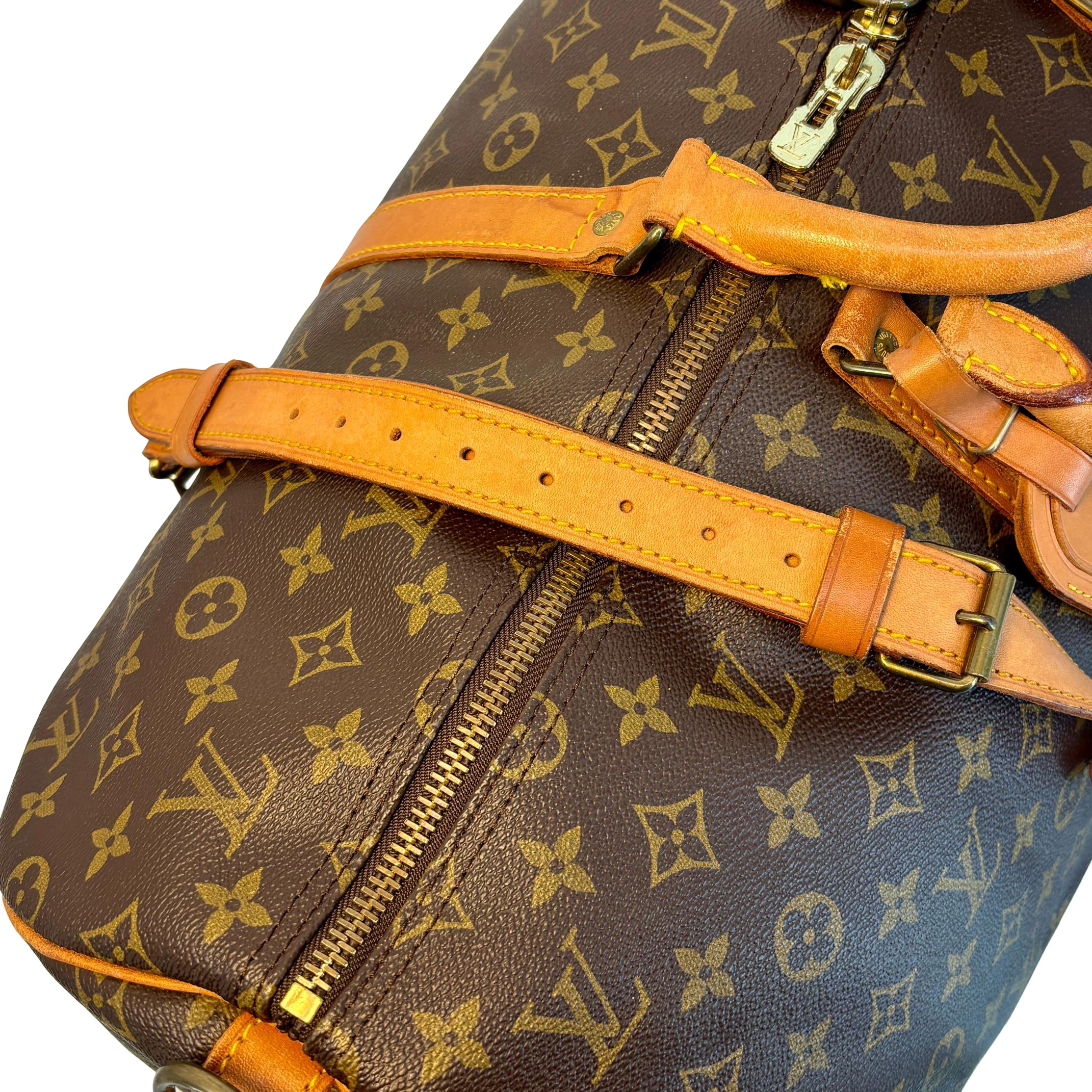 Louis Vuitton Keepall 55 Bandoulière Monogram Canvas
