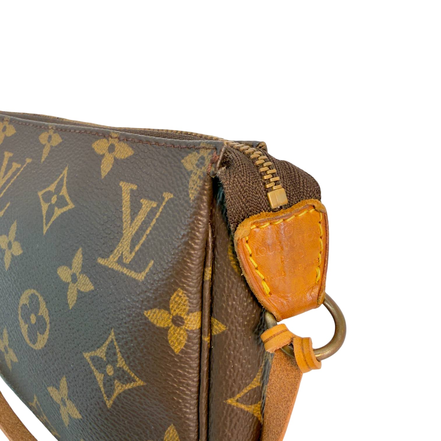 Louis Vuitton Pochette Accessoires Braun Monogram Canvas
